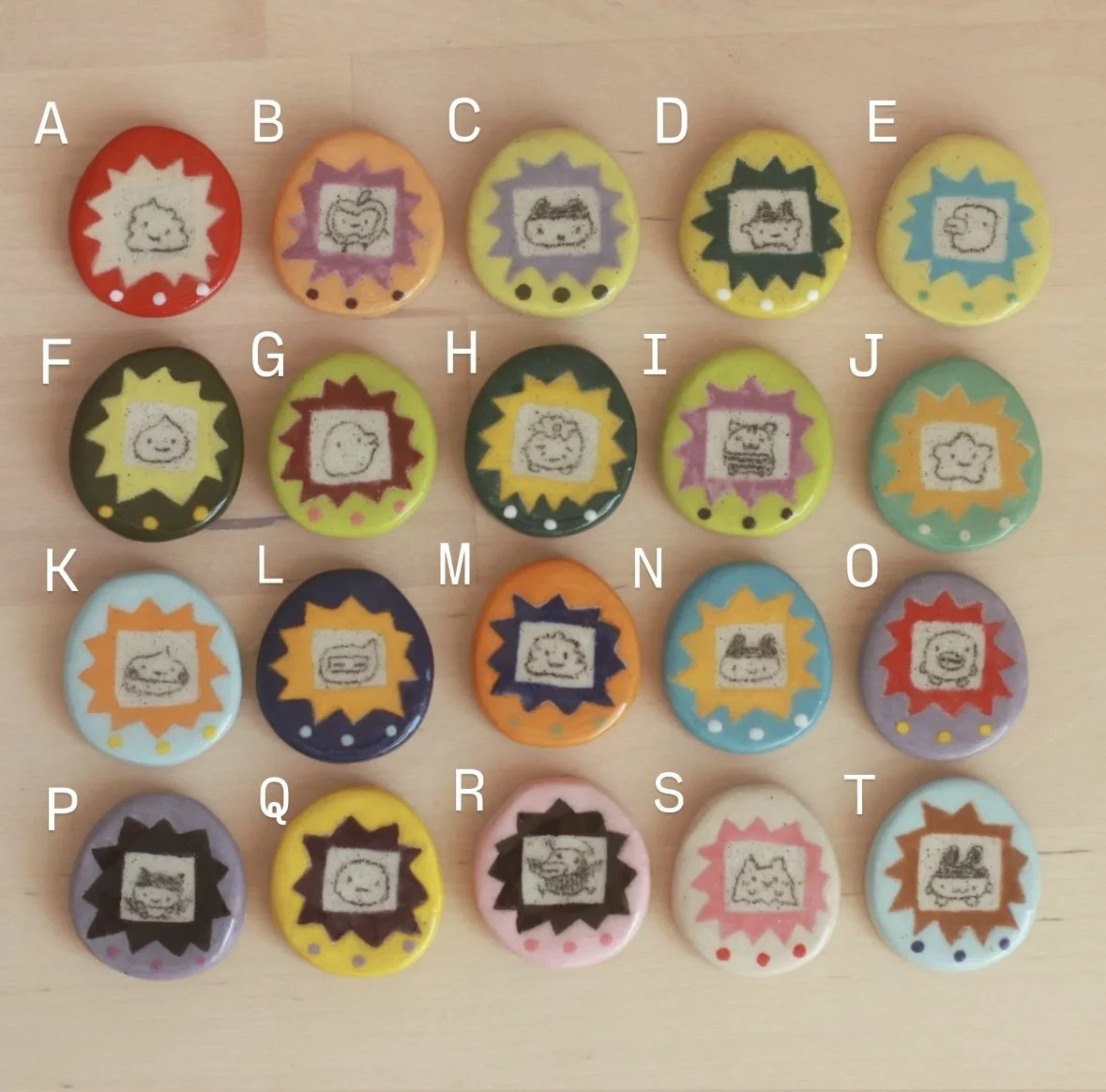 Tama Tama Ceramic Brooch