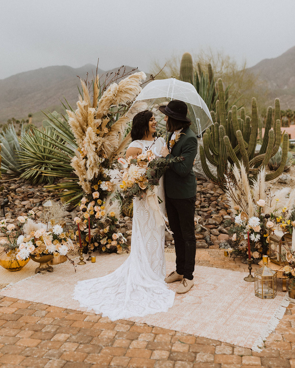 The ceremony site