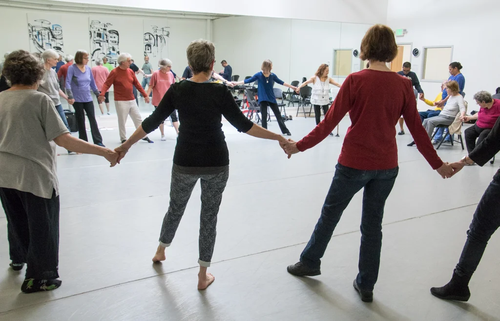 Dance for PD® class in BBT's "Studio 3", photo by Diane Dew