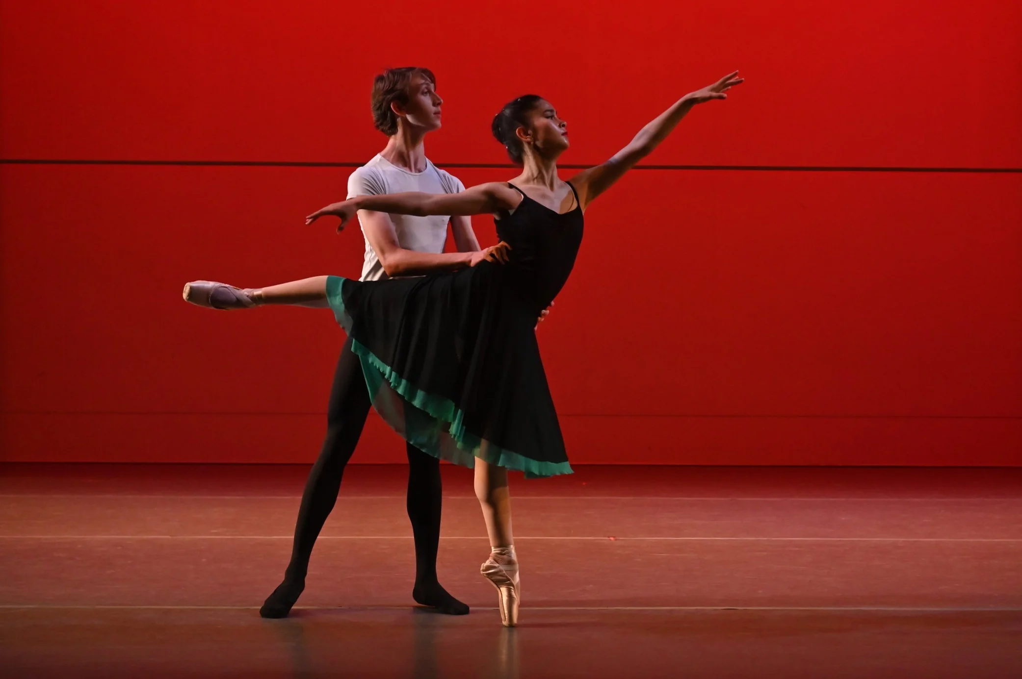 BBT's Studio Company dancers in Robert Dekkers’ Rhapsody , photo by Natalia Perez