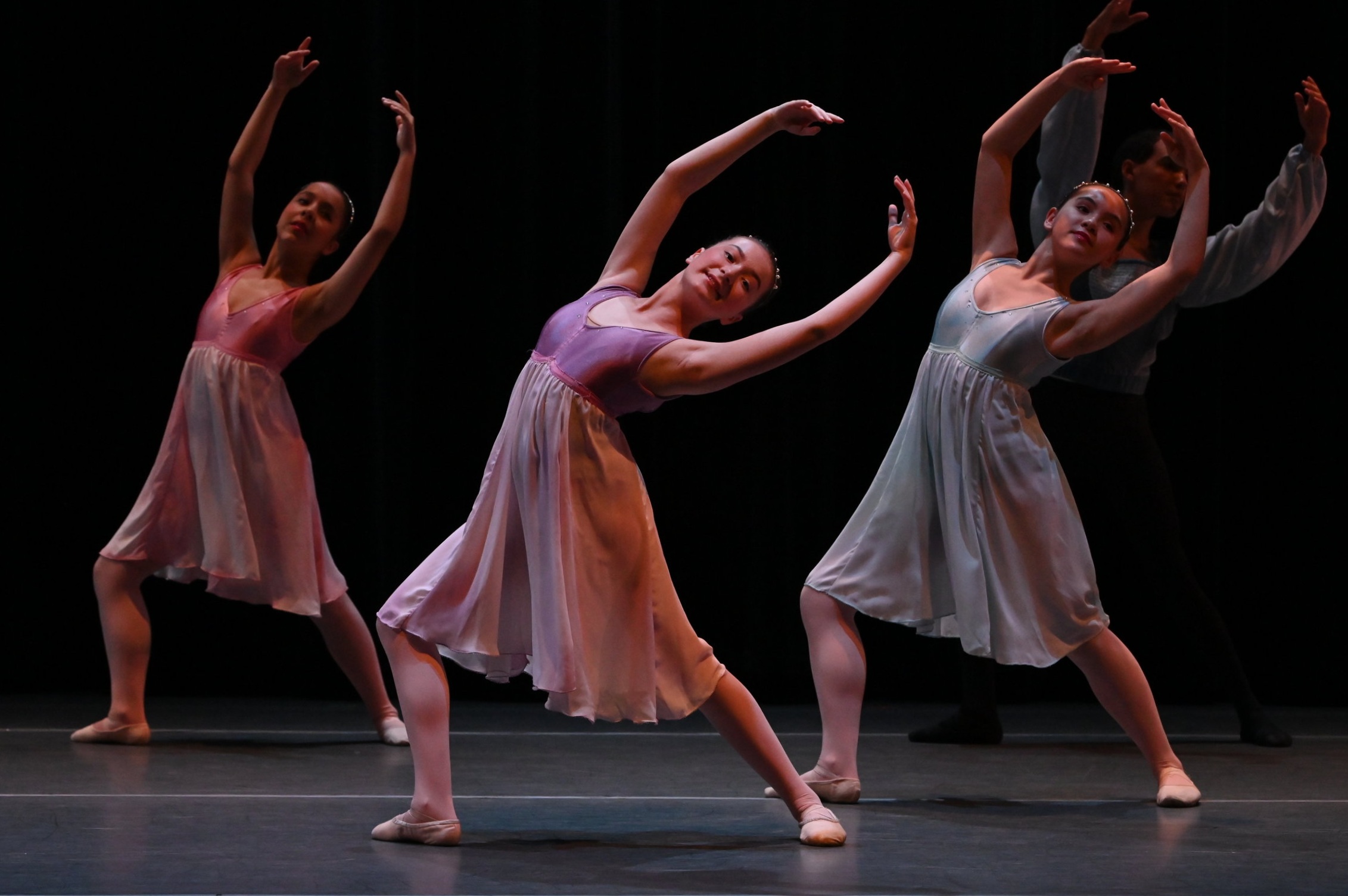 BBT's Youth Division dancers in Christopher Lam's La Bayadère, photo by Natalia Perez