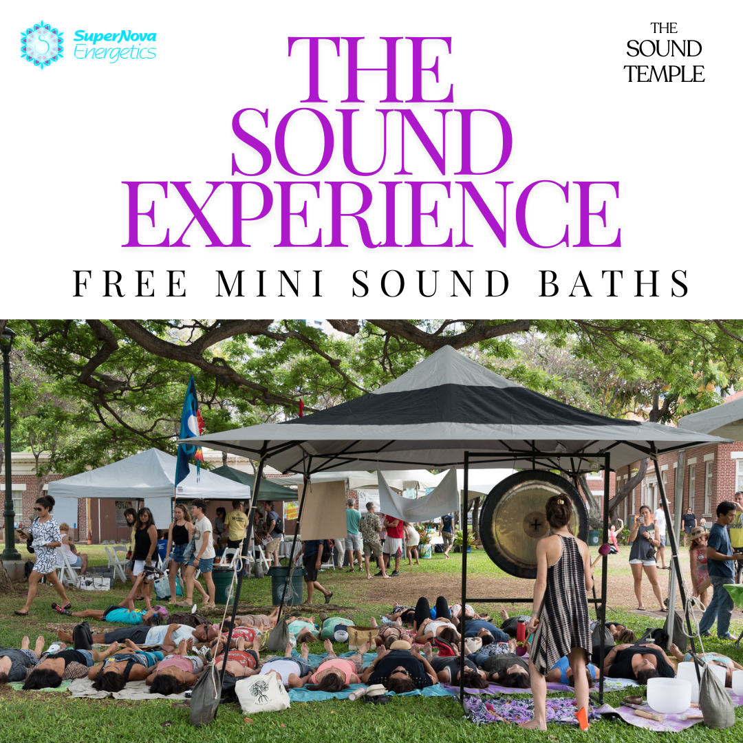 Free Mini Sound Baths @ The Art Walk - ONLY Sept!