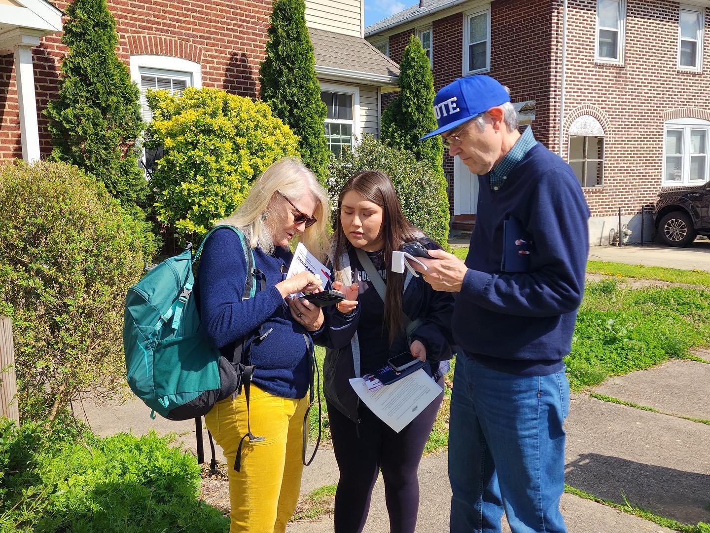 Team PA touched down this weekend and have been canvassing in Philly! ✈️

Crucial races are happening from the national to local level. Needless to say, we had to make sure to get out here for the Primary Election. 🗳👏

We&rsquo;ll be in Philly till