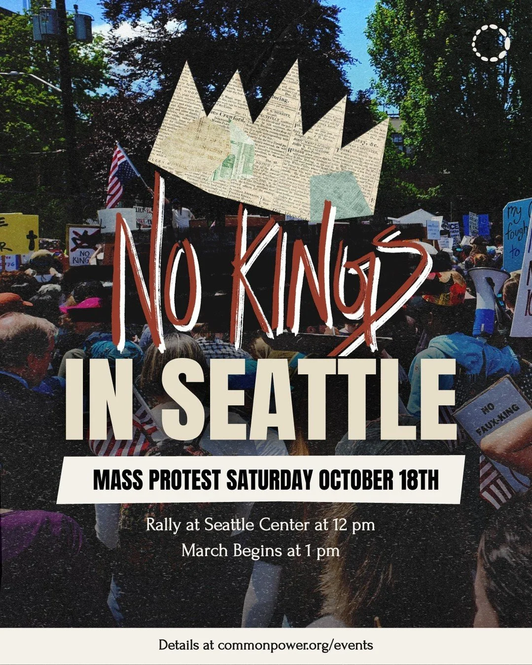 Stand up. Speak out. Show up 📢

Be a part of the thousands across the nation protesting against Trump and his administration's abuse of power 🤜

Rally starts at 12 PM PST, and the march begins at 1 PM PST.