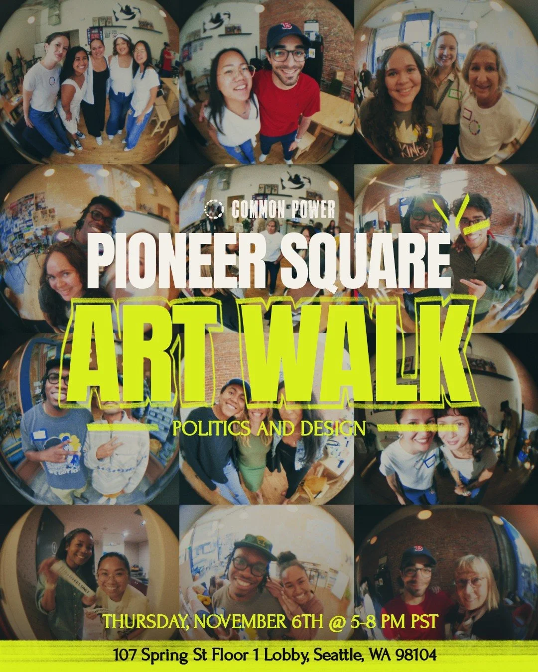 Political action comes in all mediums and we have a large repertoire of art we&rsquo;re showing off tomorrow😆

Each flyer and poster represents a moment in our shared fight for democracy: from knocking doors and mobilizing voters, to standing up for