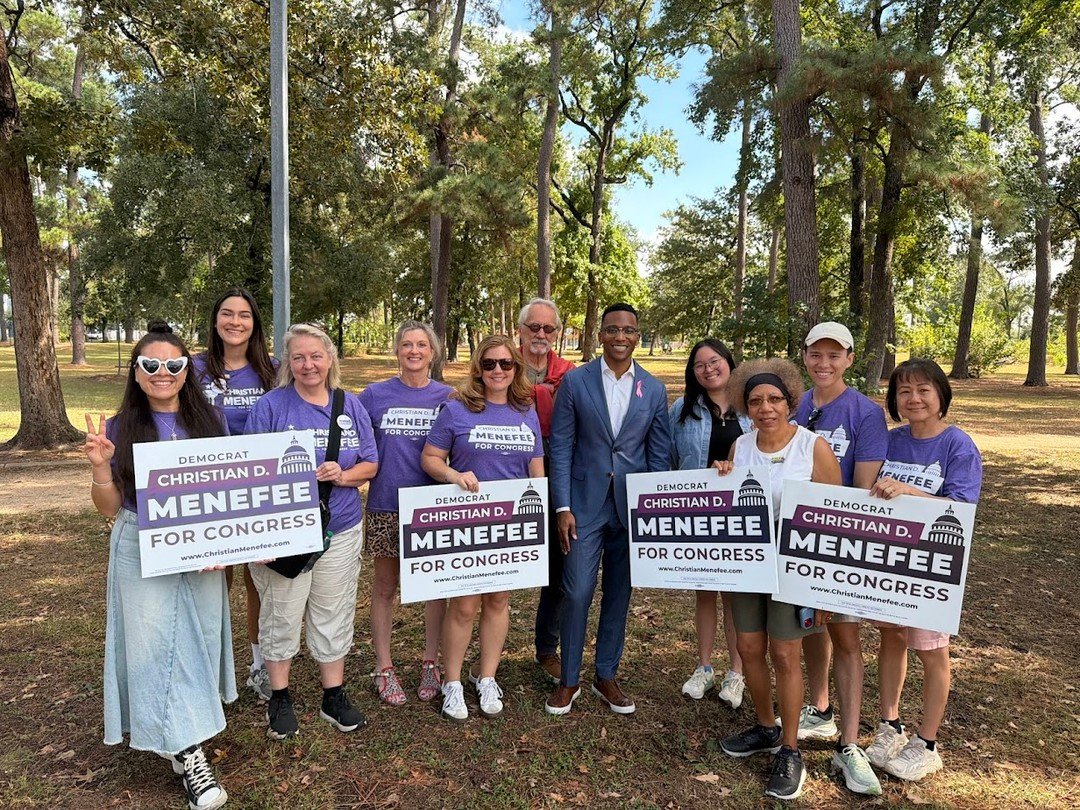 Everything&rsquo;s bigger in Texas &mdash; including our impact! 💪

Over 1,000 doors knocked and countless conversations fueling civic power across Houston. All to help Christian Menefee advance to the runoff!