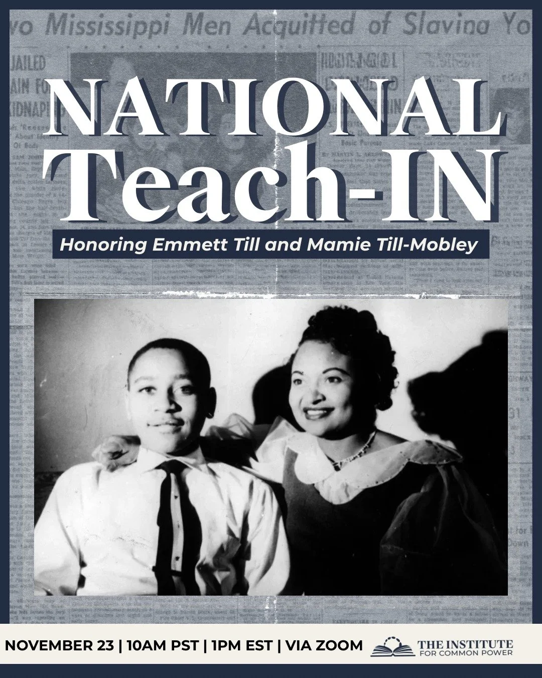 We are honoring the mothers whose love, loss, and commitment to truth continue to move the fight for justice. Their stories reveal the cost of violence and the power of courage.

On November 23rd, we celebrate the birthday of Mamie Till-Mobley and ho