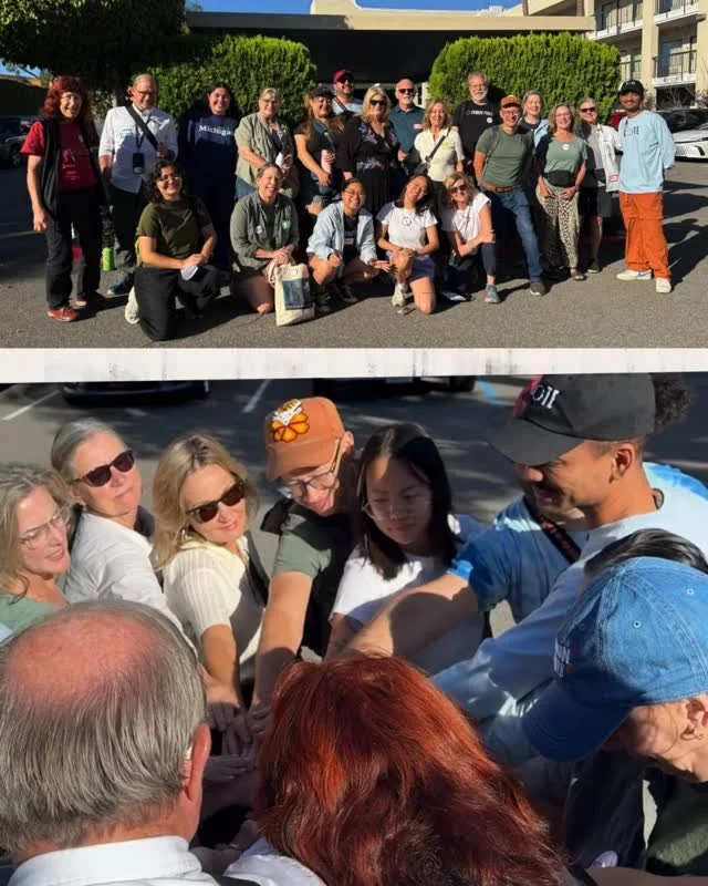 Our pictures might tell one story, but behind the scenes there is a community and a movement carrying the work forward.