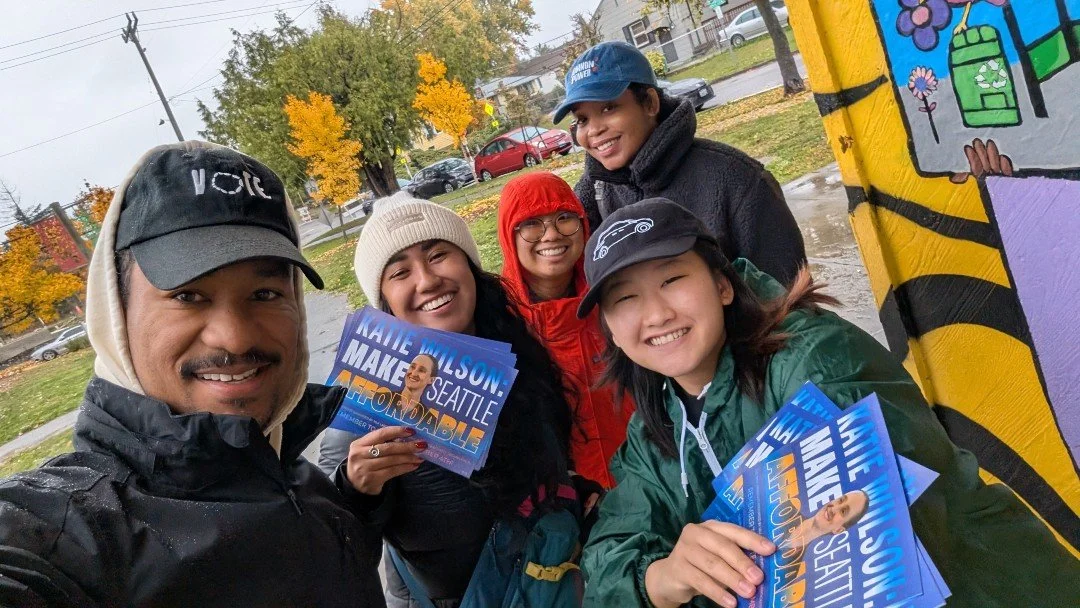 First time canvassing in Seattle and it delivered a major win. Affordability prevailed! 🎉