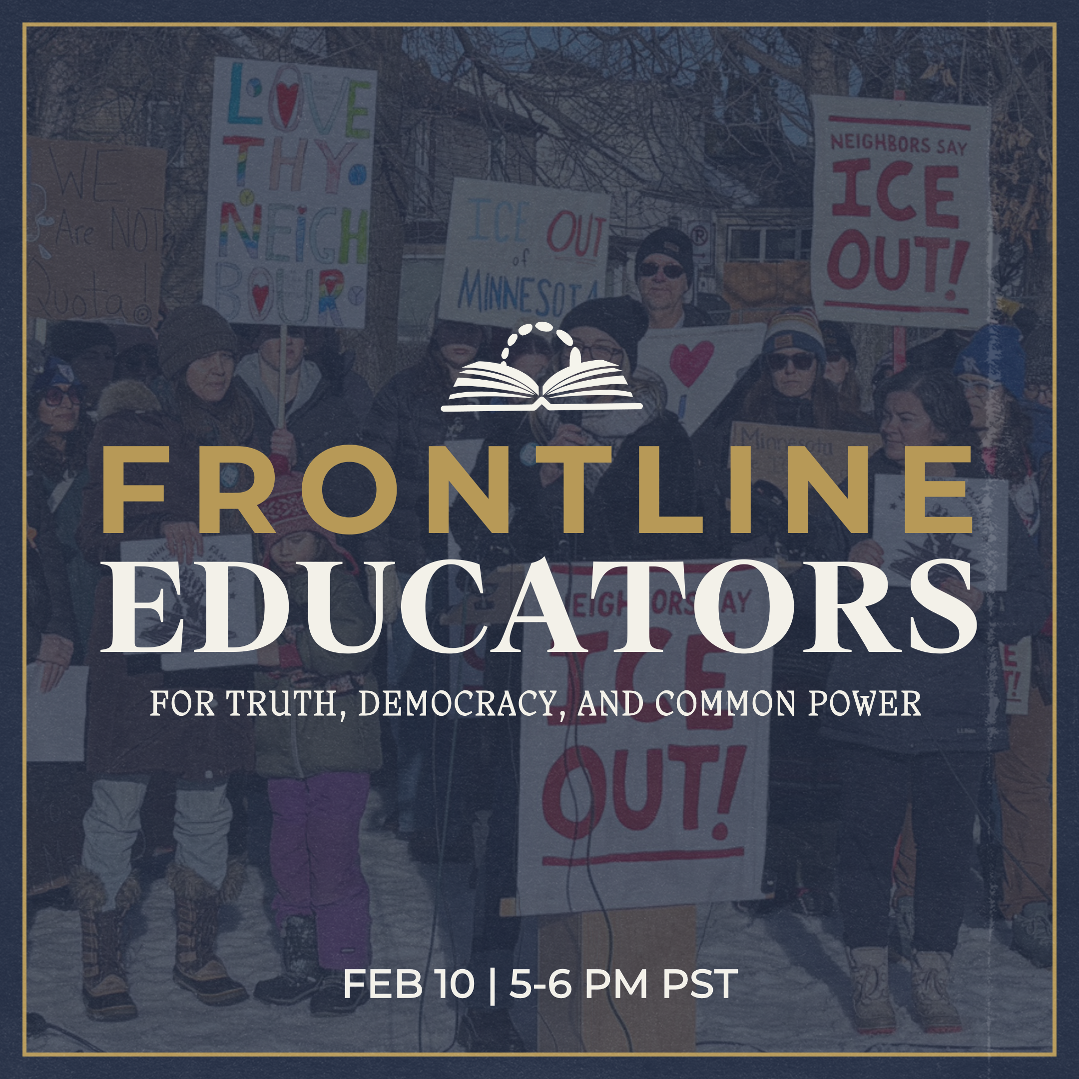 Frontline Educators: For Truth, Democracy, and Common Power