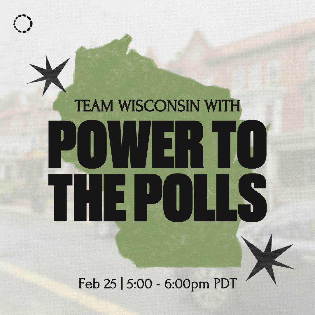 Team WI with Power to the Polls Volunteer Meeting