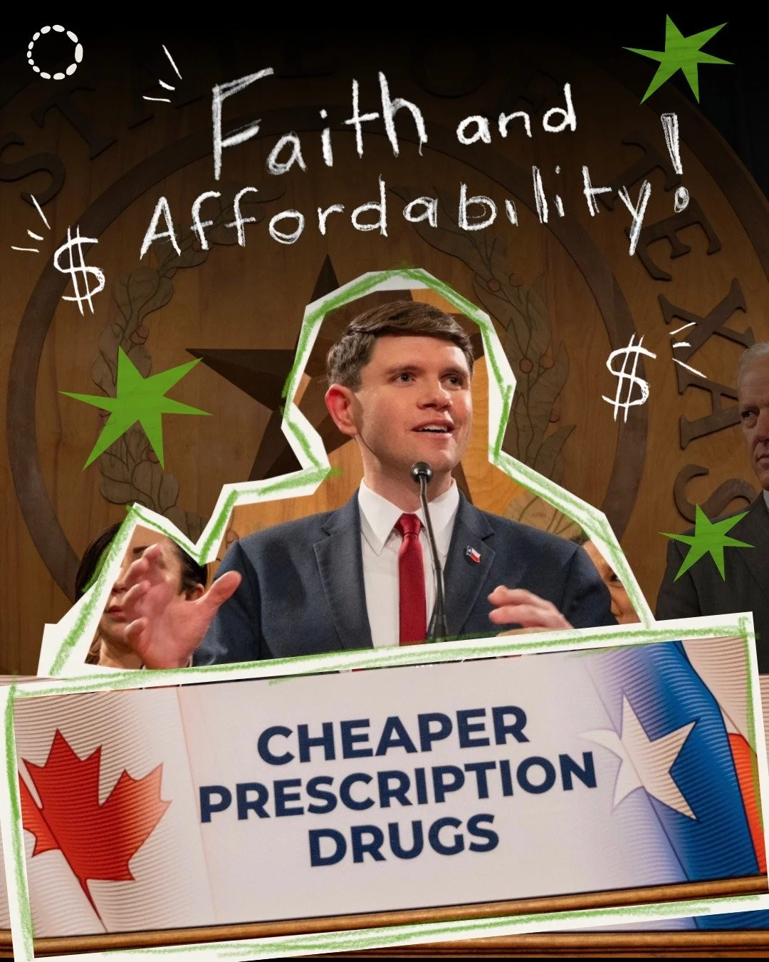 We need a government that serves working people instead of giant corporations.&rdquo; &ndash; @&zwnj;jamestalarico

As the GOP twists and dismiss affordability as a conspiracy theory, Talarico calls it what it is: a fight over who government is built
