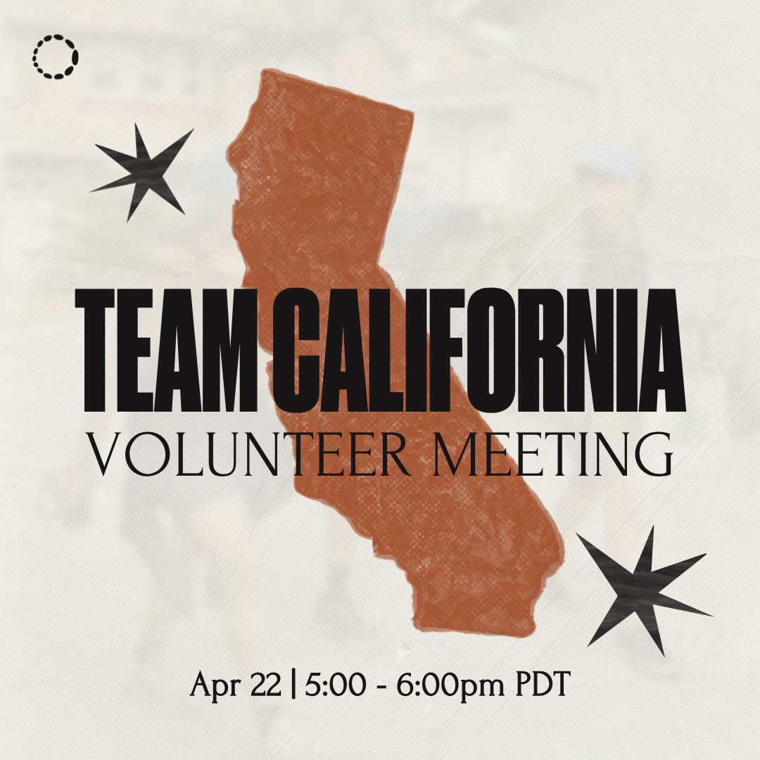 Team CA Volunteer Meeting