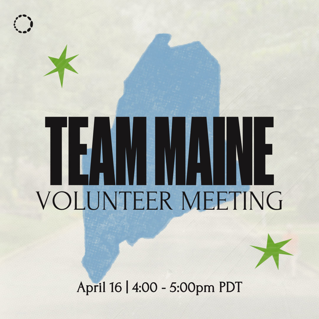 Team Maine Volunteer Meeting