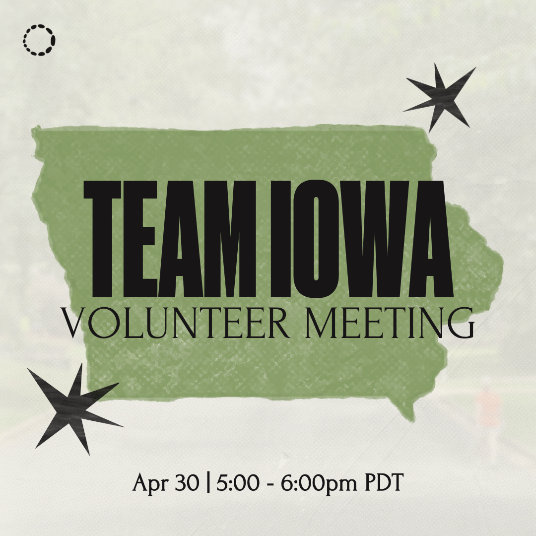 Team Iowa Volunteer Meeting