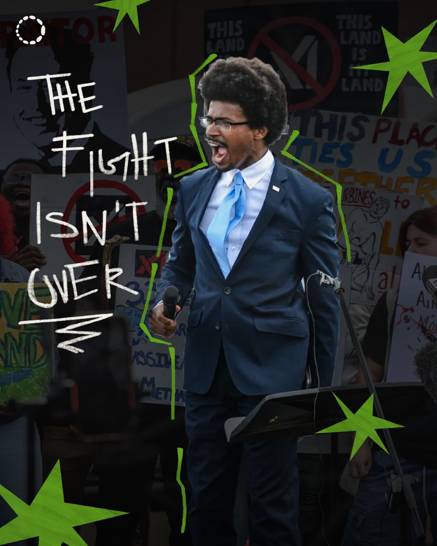 @justinjpearson doesn&rsquo;t play about his community 😤 he&rsquo;s a real fighter with a mic and a message behind him.

He was expelled from the Tennessee State Legislature for demanding action on gun violence and sent right back by his community, 