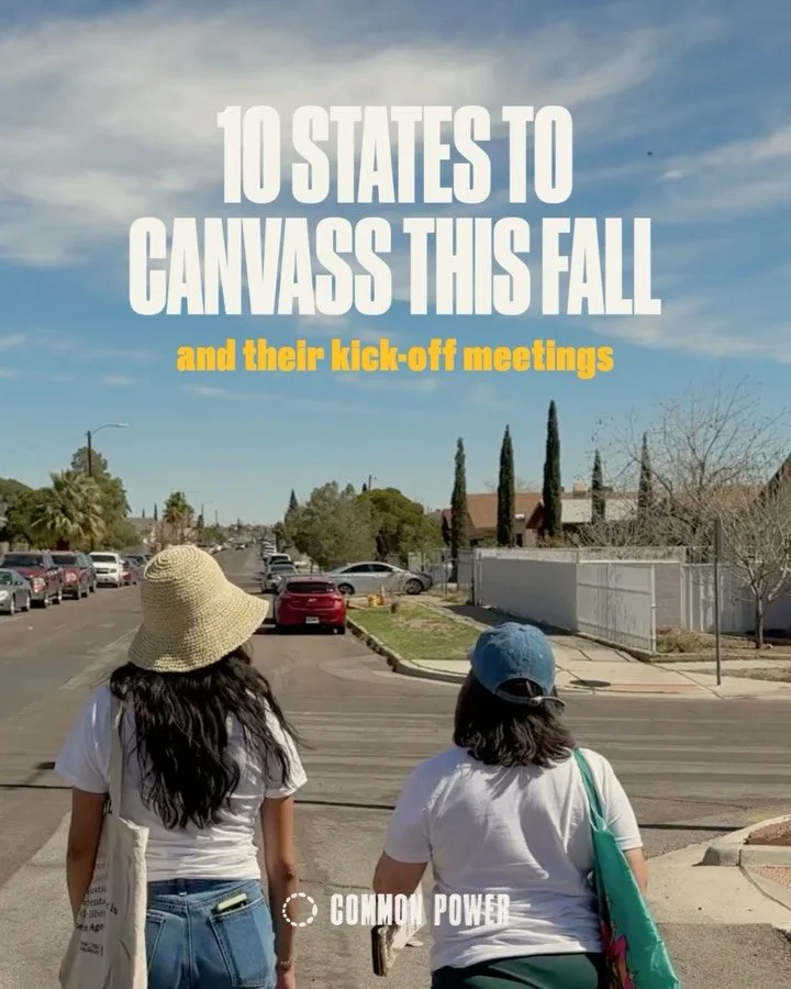 We&rsquo;re traveling to over 20 states this Fall, check out the first 10 states✈️

Kick-off meetings for each state are already happening, so if you&rsquo;re interested, sign up and get all the info you need to volunteer with us.