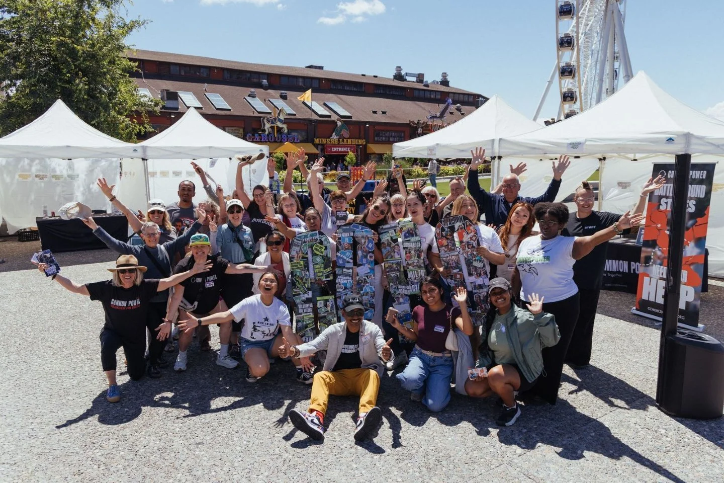 When the sun&rsquo;s out, CoPo&rsquo;s out ☀️

Thank you to everyone who joined us at our Midterms Volunteer Fair last Saturday on the pier!

Sign-ups are live for upcoming state trips, join us through our website or our Common Power Action App! See 