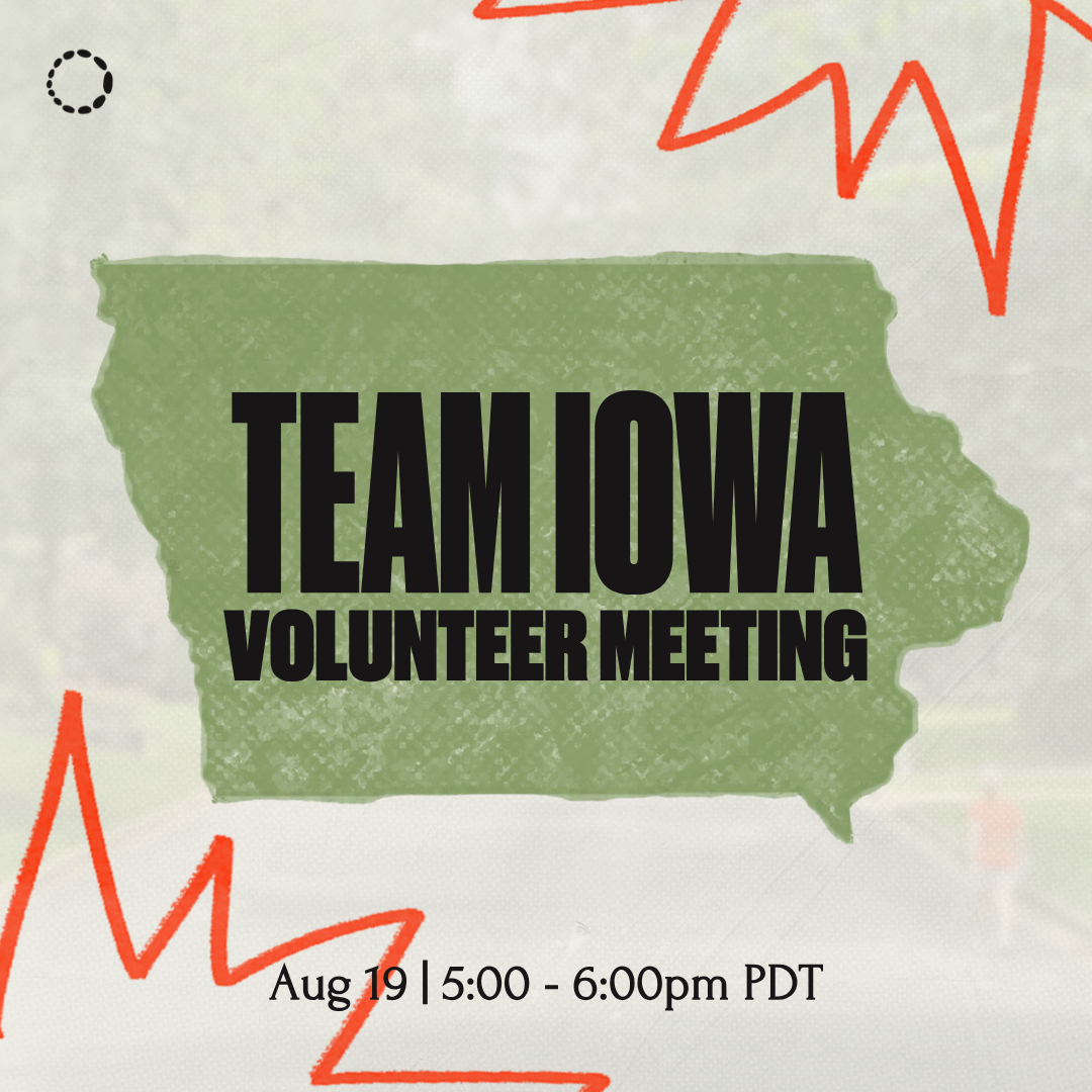 Team Iowa Volunteer Meeting