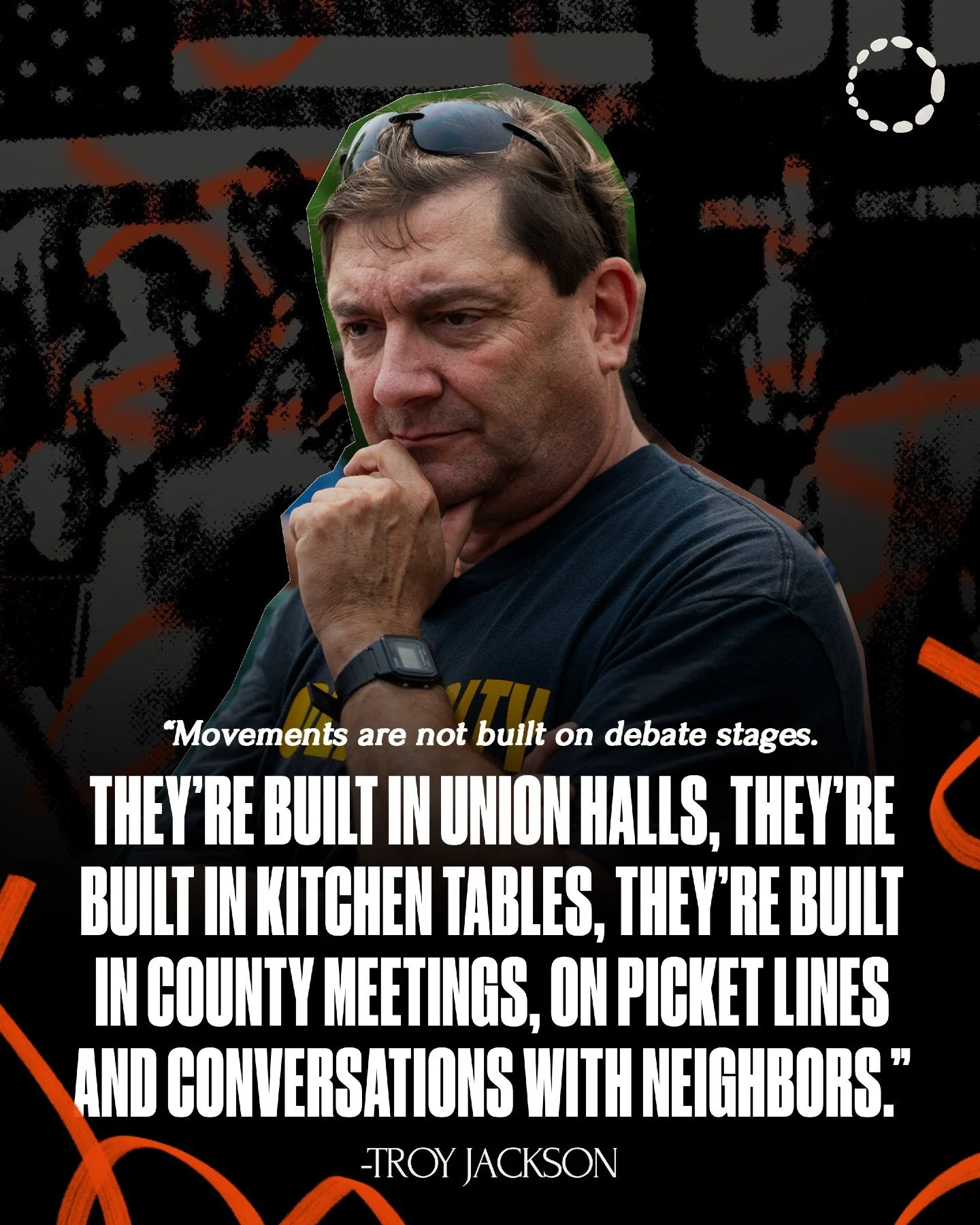 Maine keeps bouncing back, and now they're doing it with Troy Jackson heading into the general.

From leading labor protests early in his career to championing working people and unions today, Jackson has never wavered. He's a welcomed Democratic can