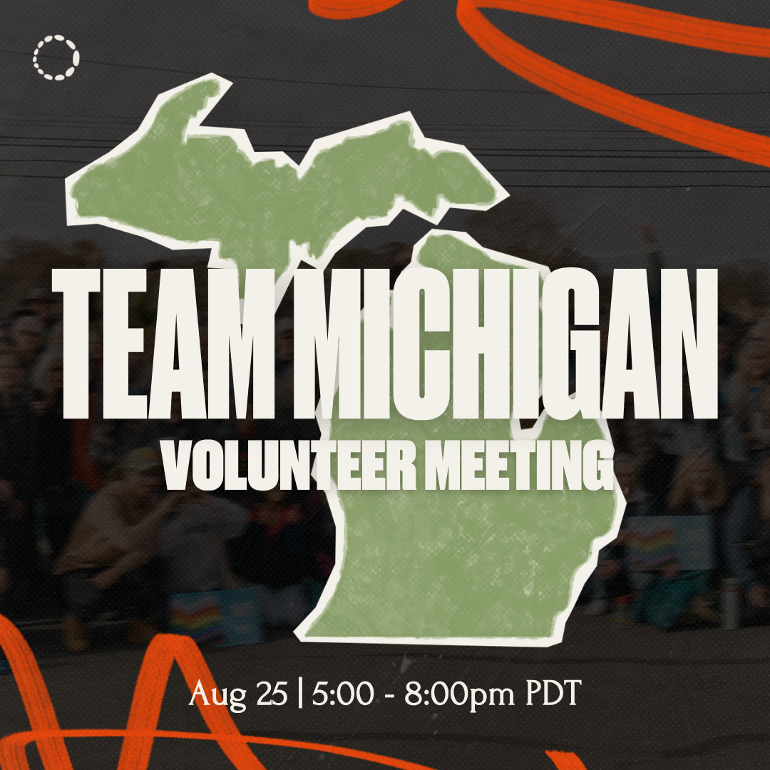 Team Michigan Volunteer Meeting #1