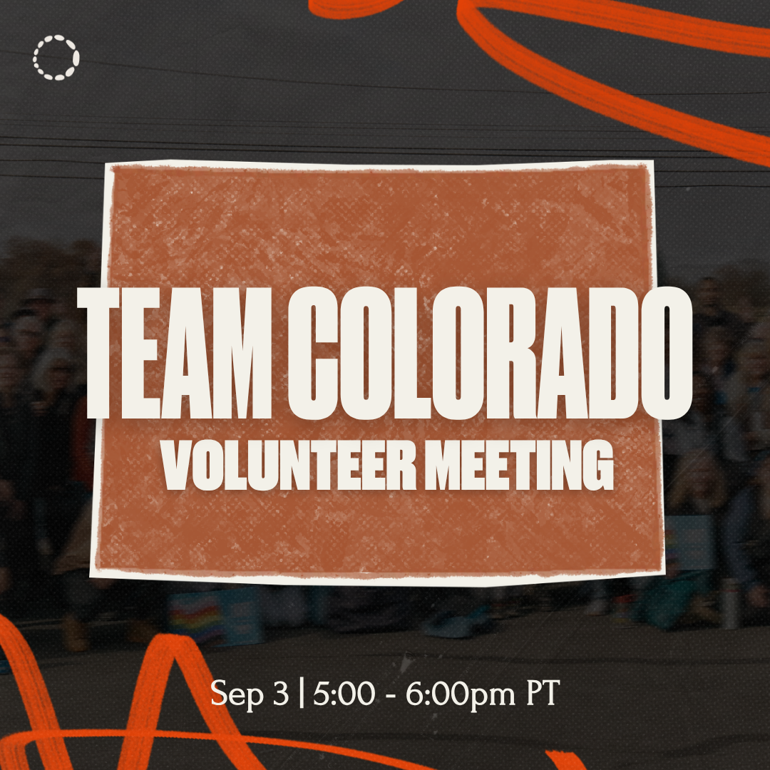 Team Colorado Volunteer Meeting