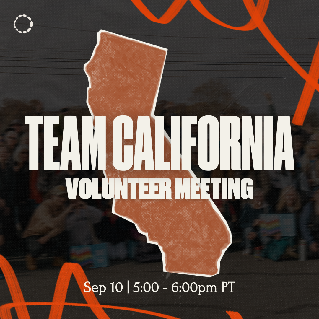 Team California Volunteer Meeting 