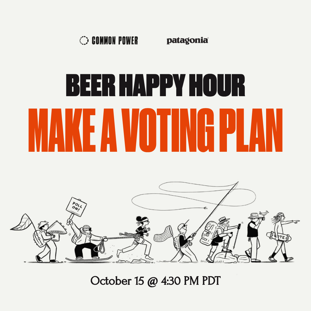 Beer Happy Hour + Get Out the Vote