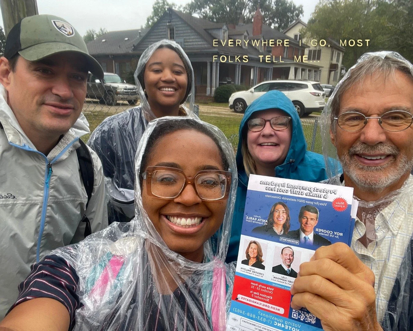 Carolinians and Congress need leaders who champion real progress and tangible results, so canvassing for @&zwnj;roycoopernc only makes sense 💡