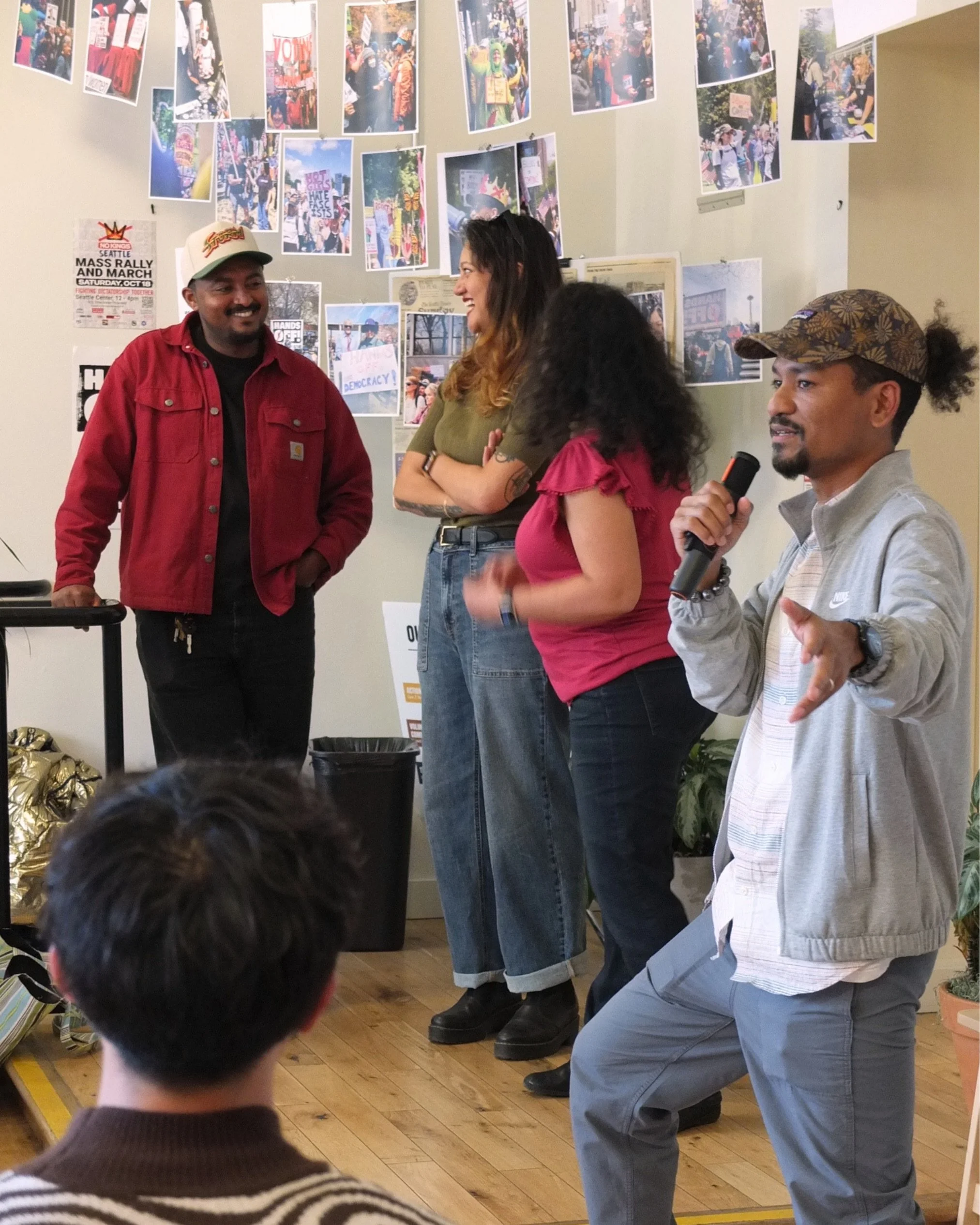 All part of the movement in Seattle!

Thank you to @progressivevictory, @yourcityseattle, and @washingtonbus for connecting us to our neighbors, and candidates @hannahsabiohowell @kelabe.tewolde and @neighborsfornilu for joining us!

The work starts 