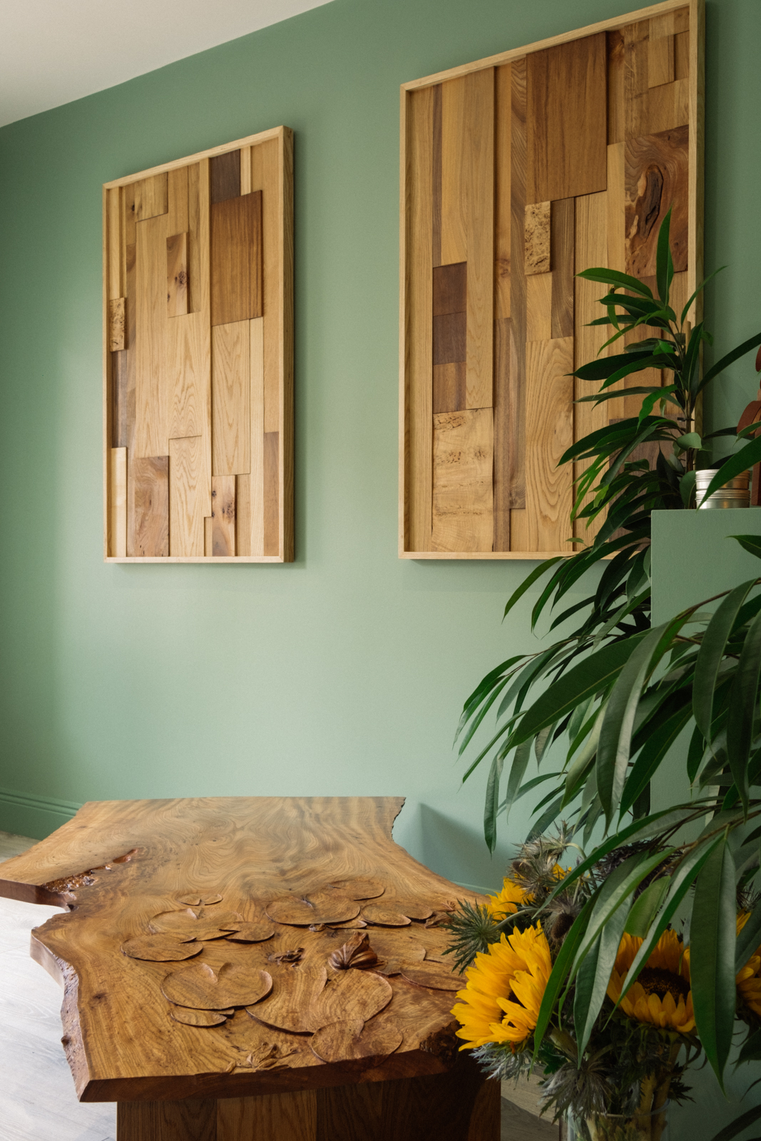 M74 Method Studio wooden offcut wall panel