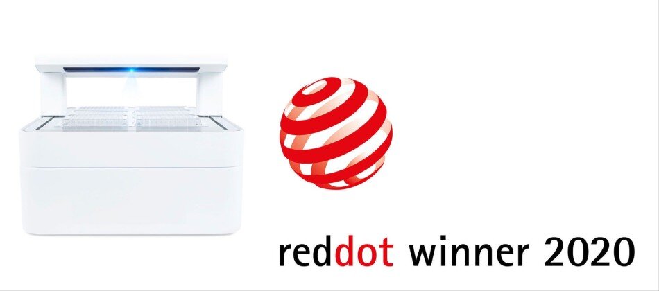 CELLINKs CELLCYTE X vinner prestigefyllda Red Dot Award för enastående designkvalitet
