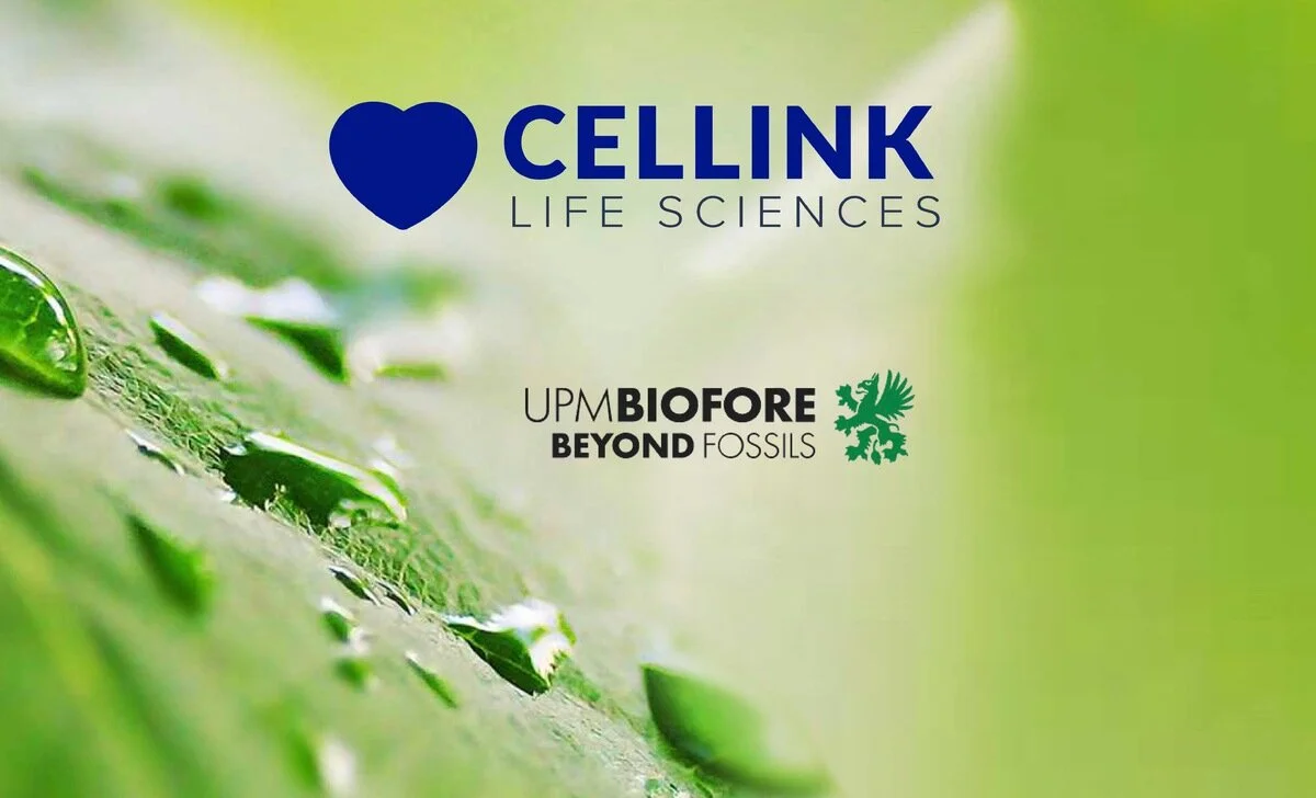 CELLINK och UPM Biomedicals har ingått ett samarbete för banbrytande utveckling inom 3D-bioprinting