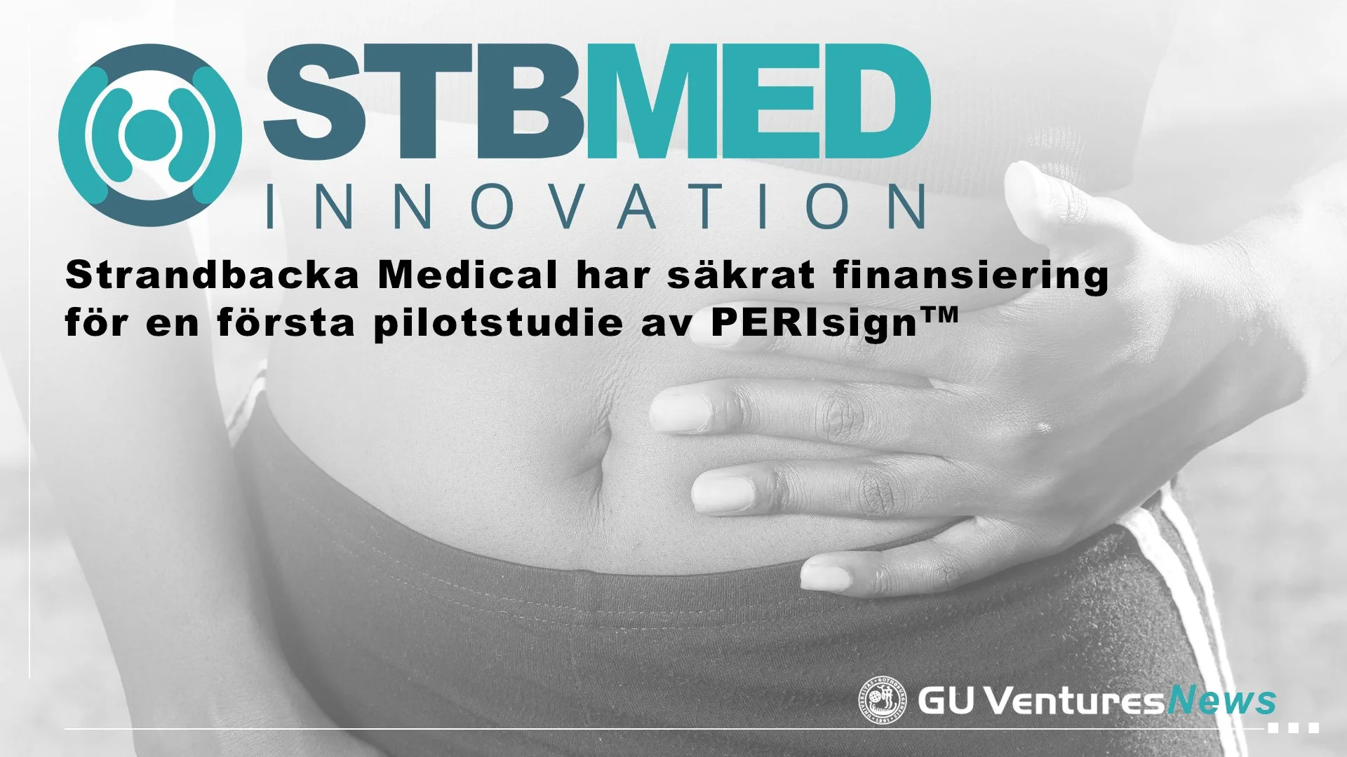 Strandbacka Medical har säkrat finansiering för en första pilotstudie av PERIsign