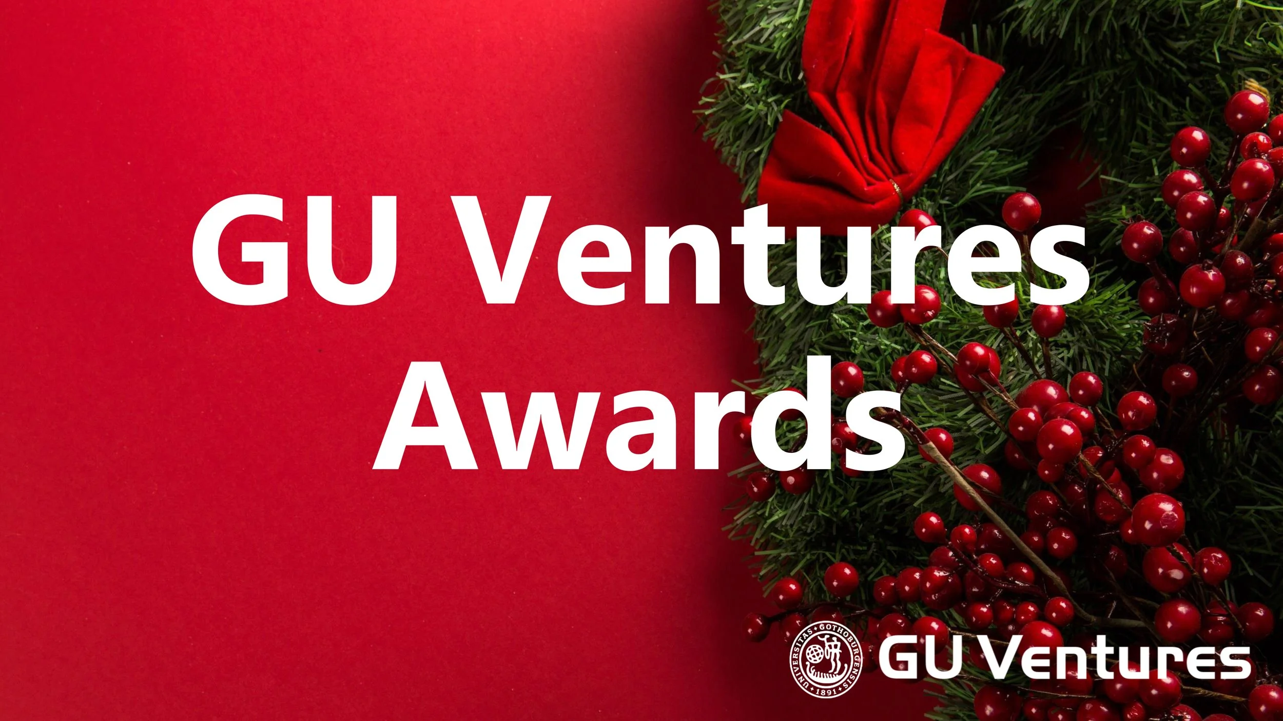 GU Ventures presenterar årsresultaten i 2023, samt gratulerar pristagare och nominerade i GU Ventures Awards