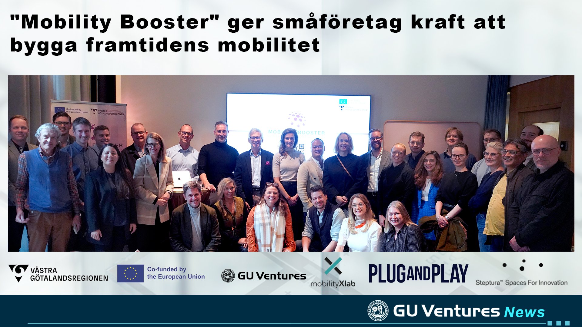 "Mobility Booster" ger småföretag kraft att bygga framtidens mobilitet