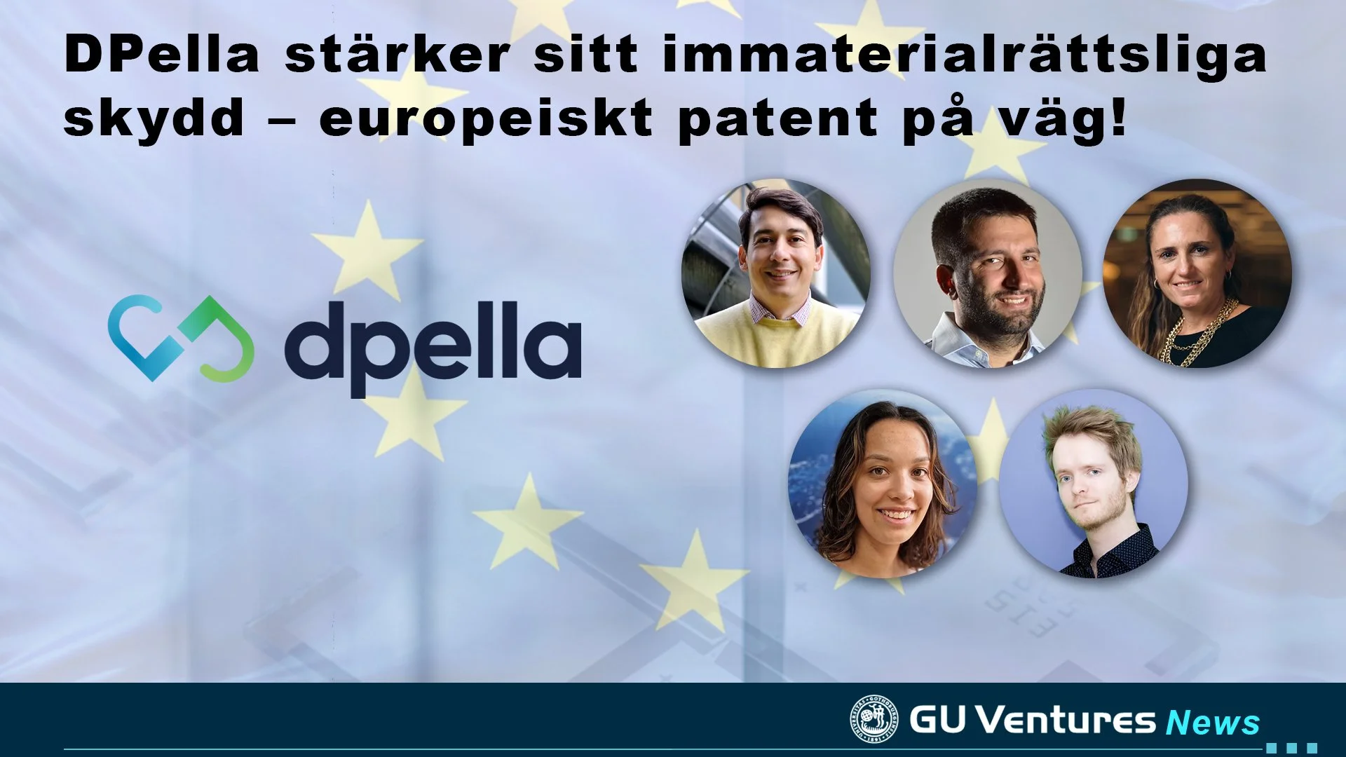 DPella stärker sitt immaterialrättsliga skydd – europeiskt patent på väg