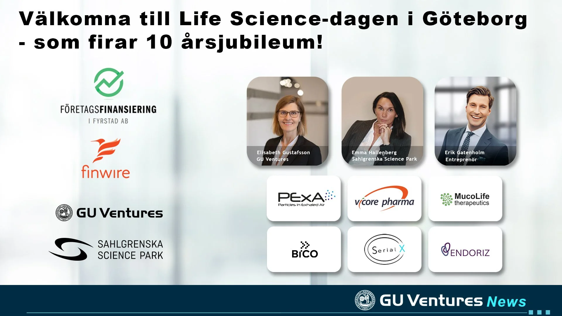 Välkomna till Life Science-dagen i Göteborg - som firar 10 årsjubileum!