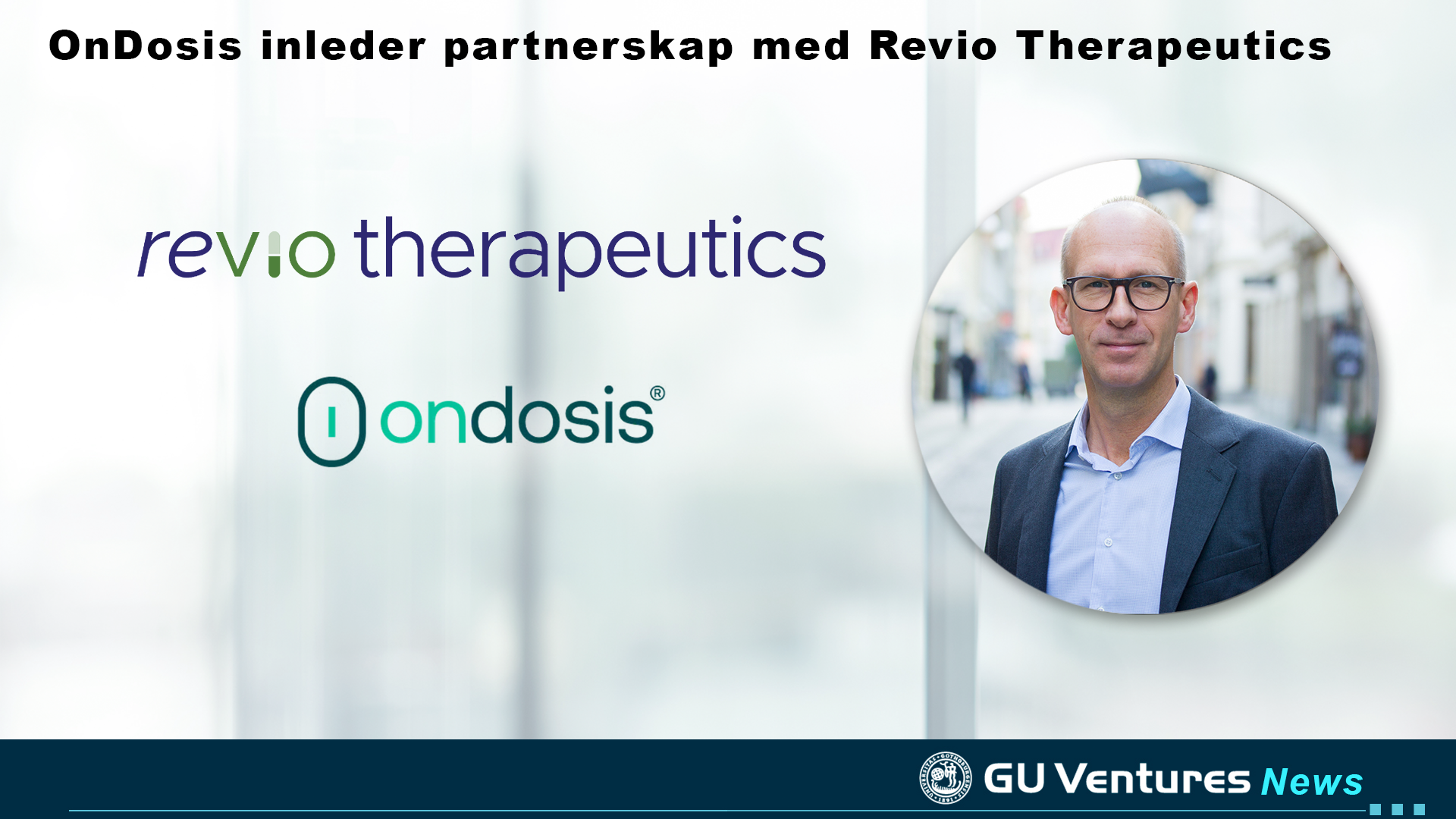 OnDosis inleder partnerskap med Revio Therapeutics