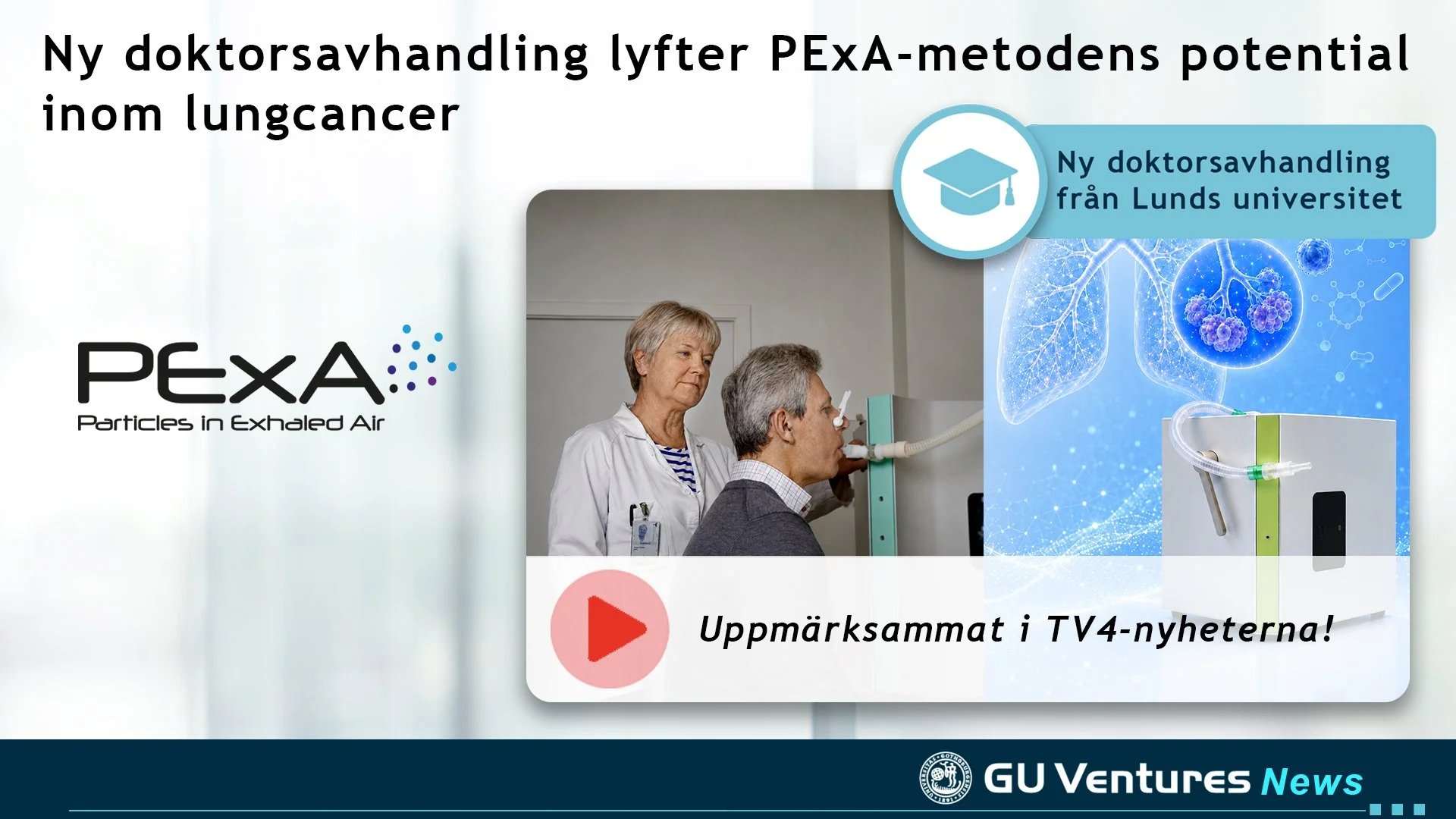 Ny doktorsavhandling lyfter PExA-metodens potential inom lungcancer