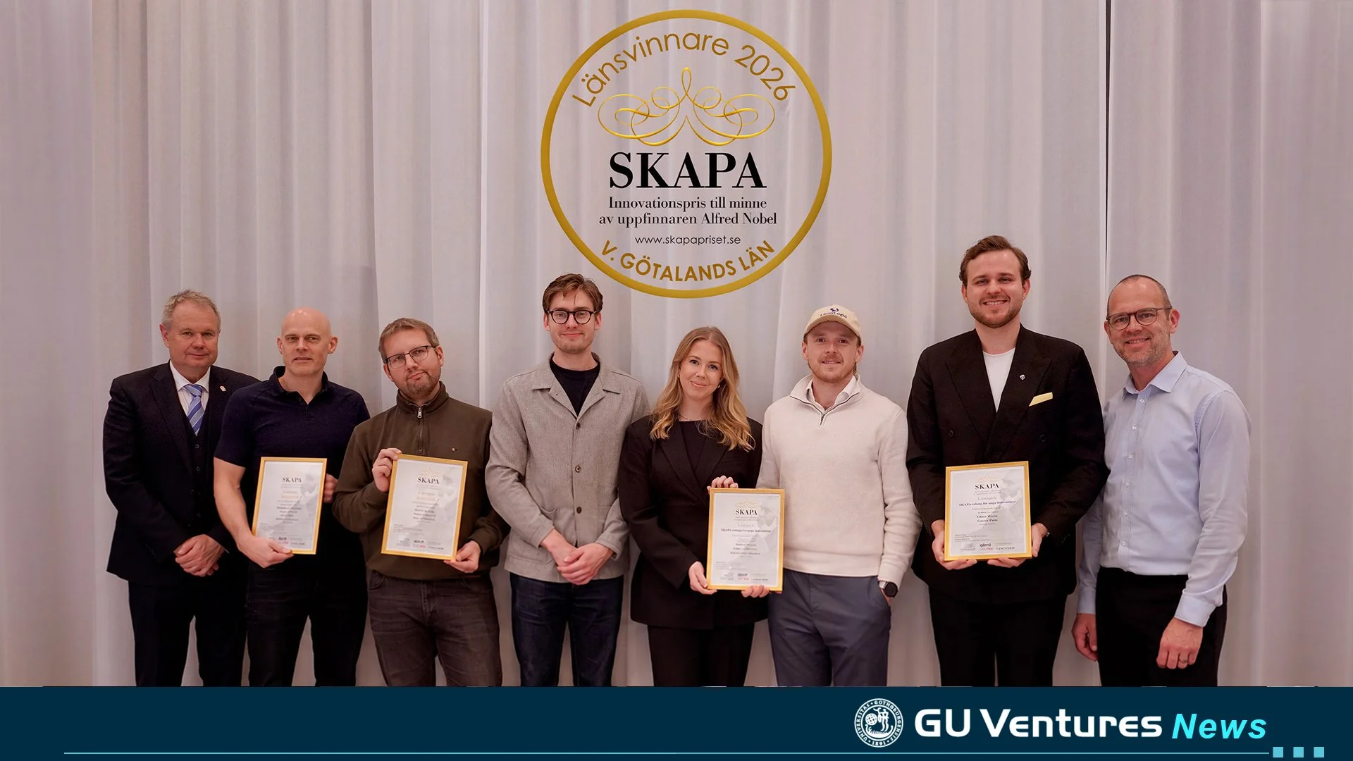 Fyra innovationer prisades när SKAPA firade årets vinnare i Västra Götaland