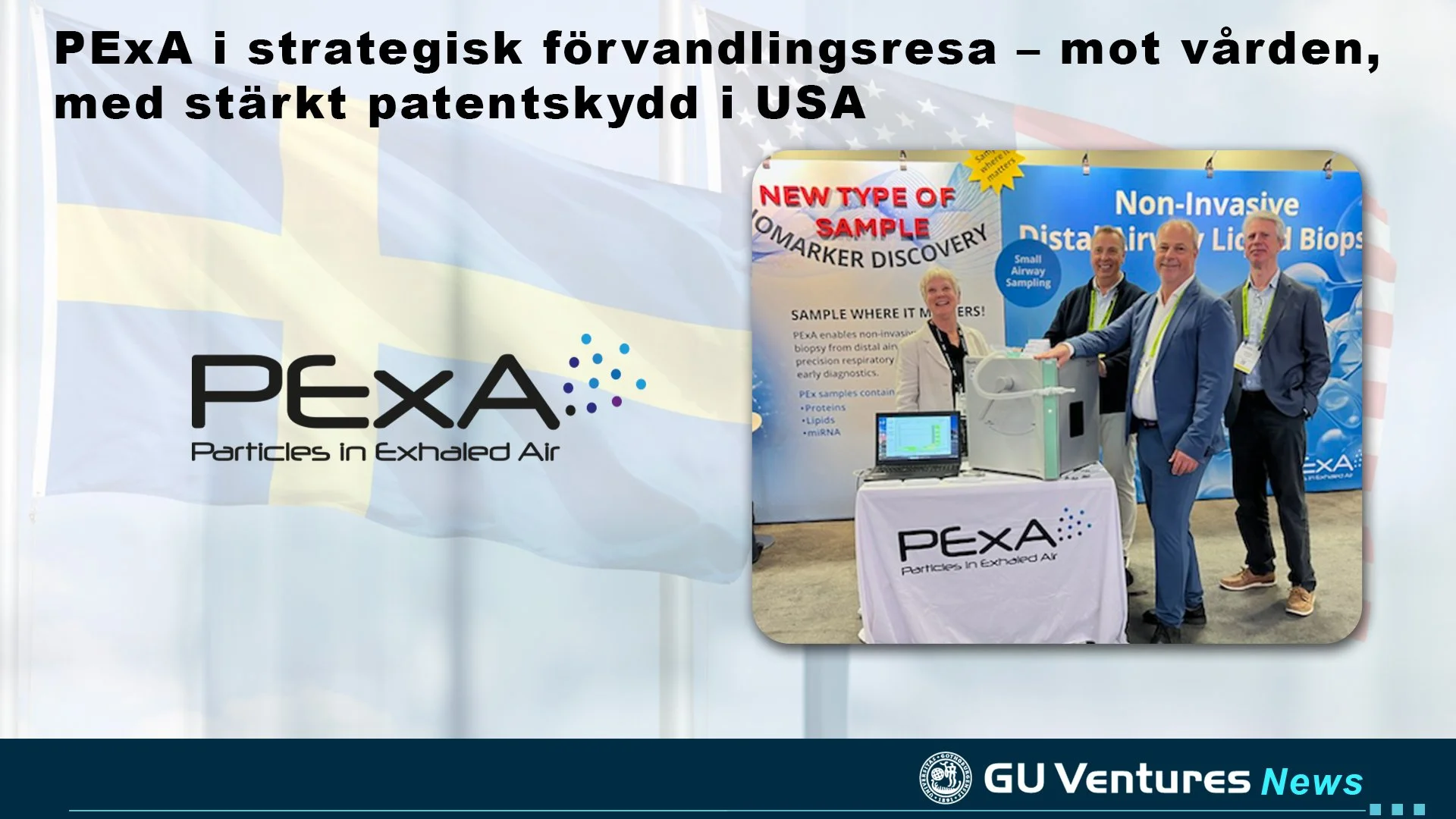 Bilden är ett montage. På bild: Teamet i PExA