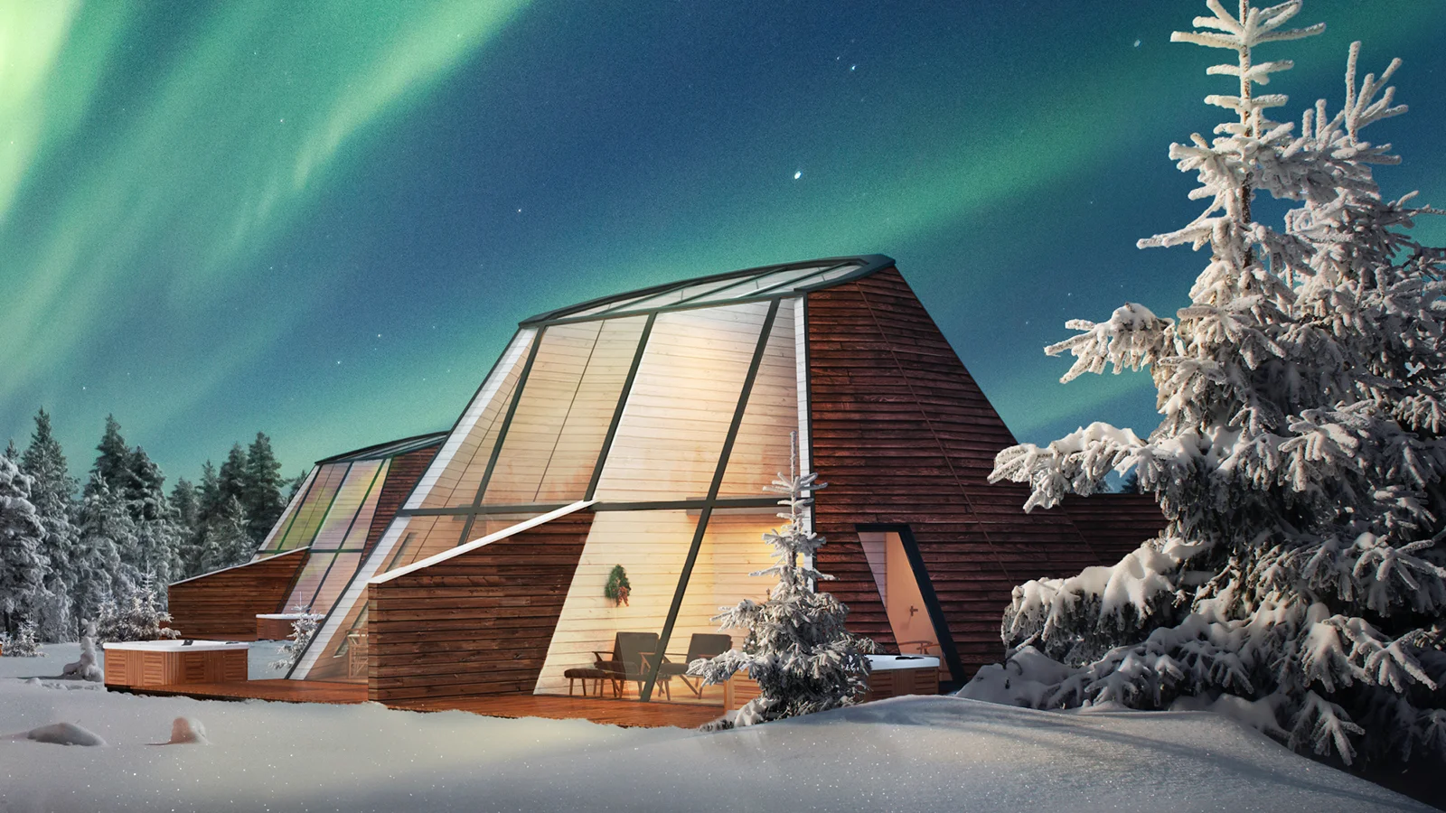 Snowmanworld Glass Resort, Rovaniemi, Finland