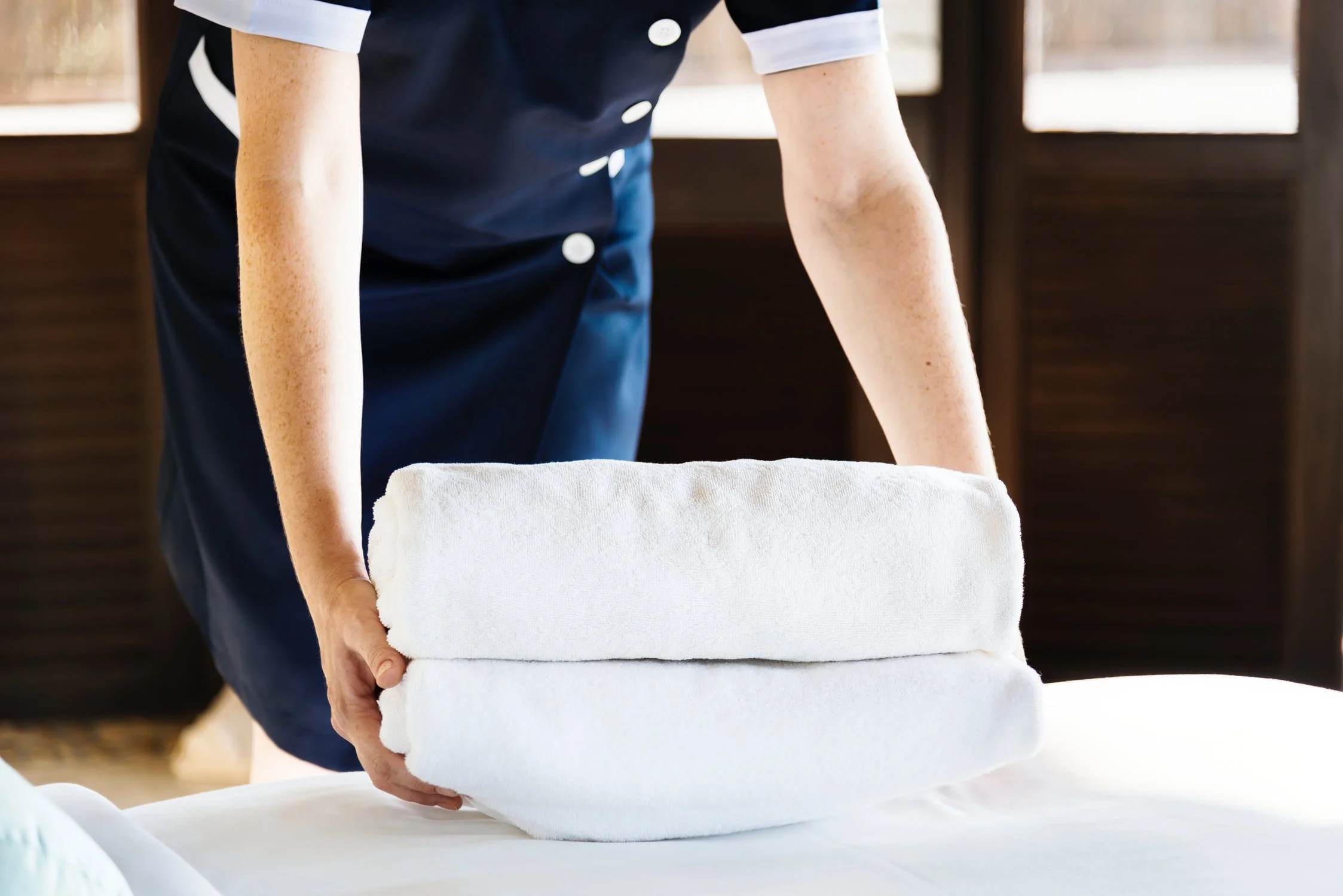 Hotel employees equipped with POSHIE devices featured with ‘Panic Buttons’