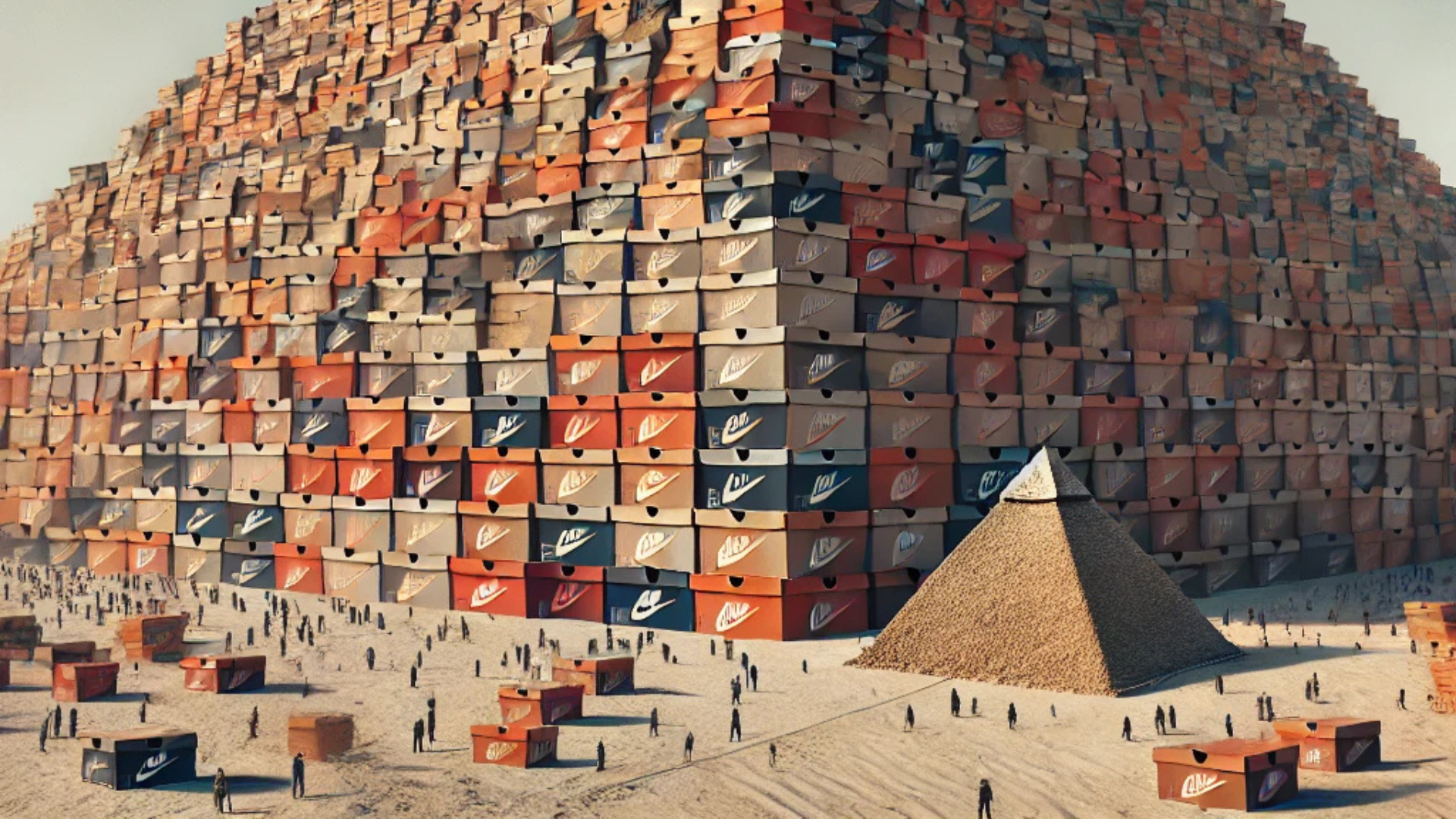 5/7 Nike shoebox pyramid