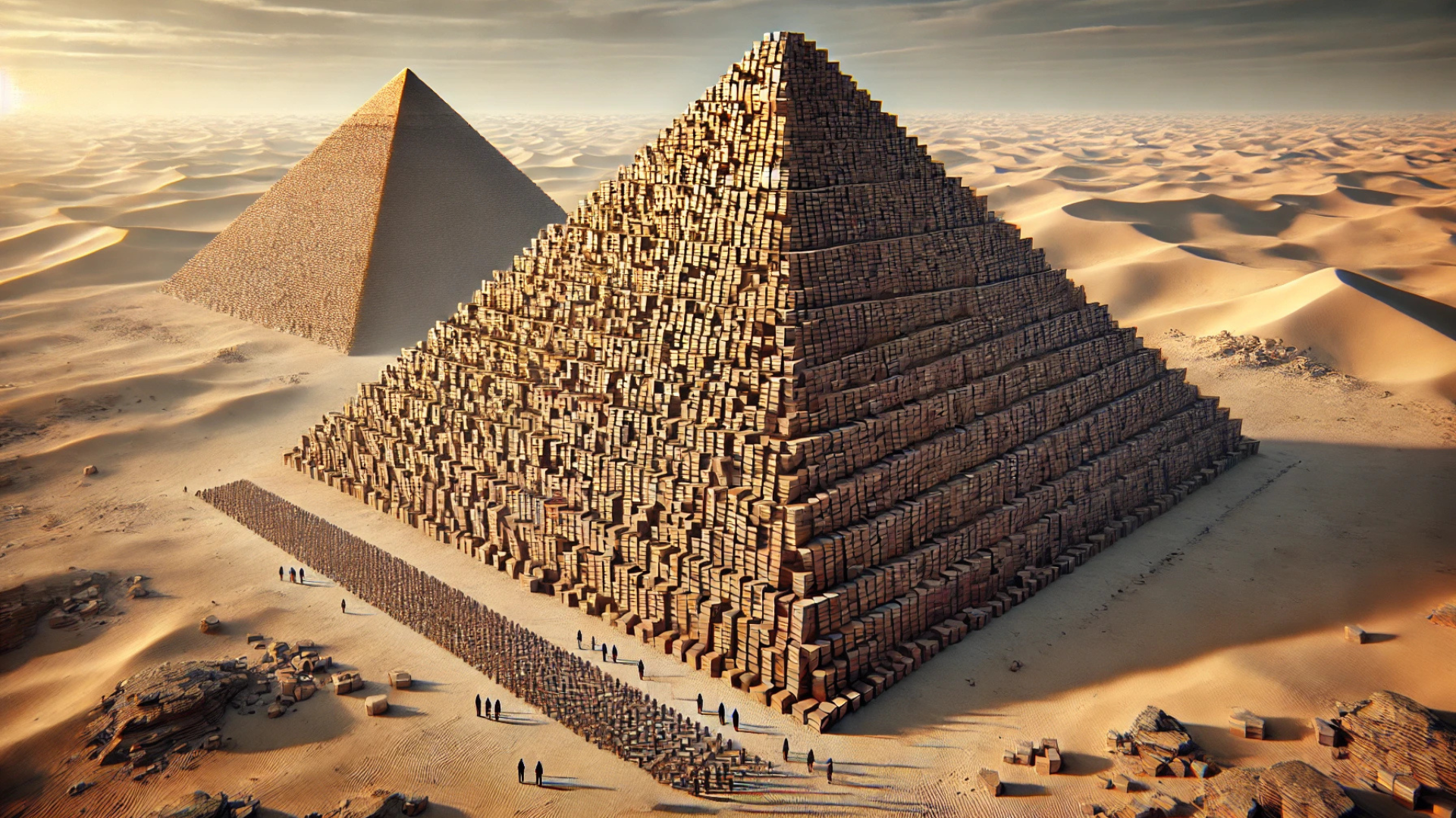7/7 Shoebox pyramid