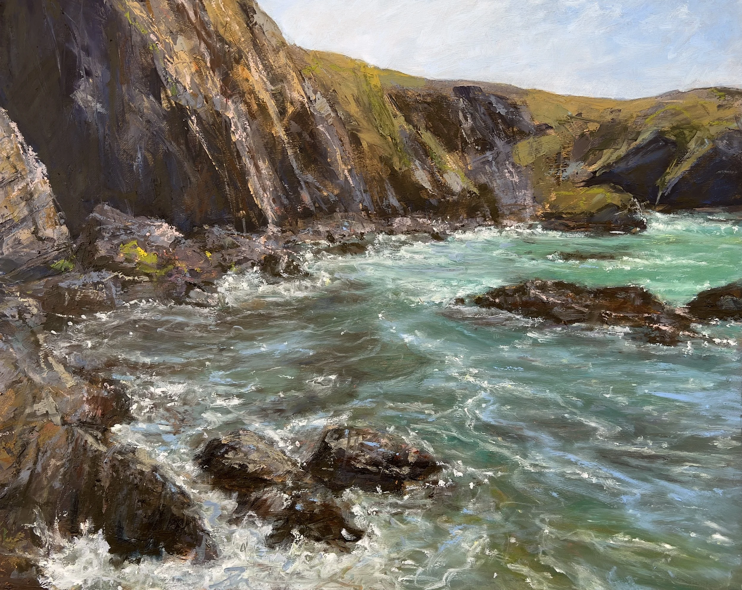Waiting for Waves, Mullion Cove (SOLD)