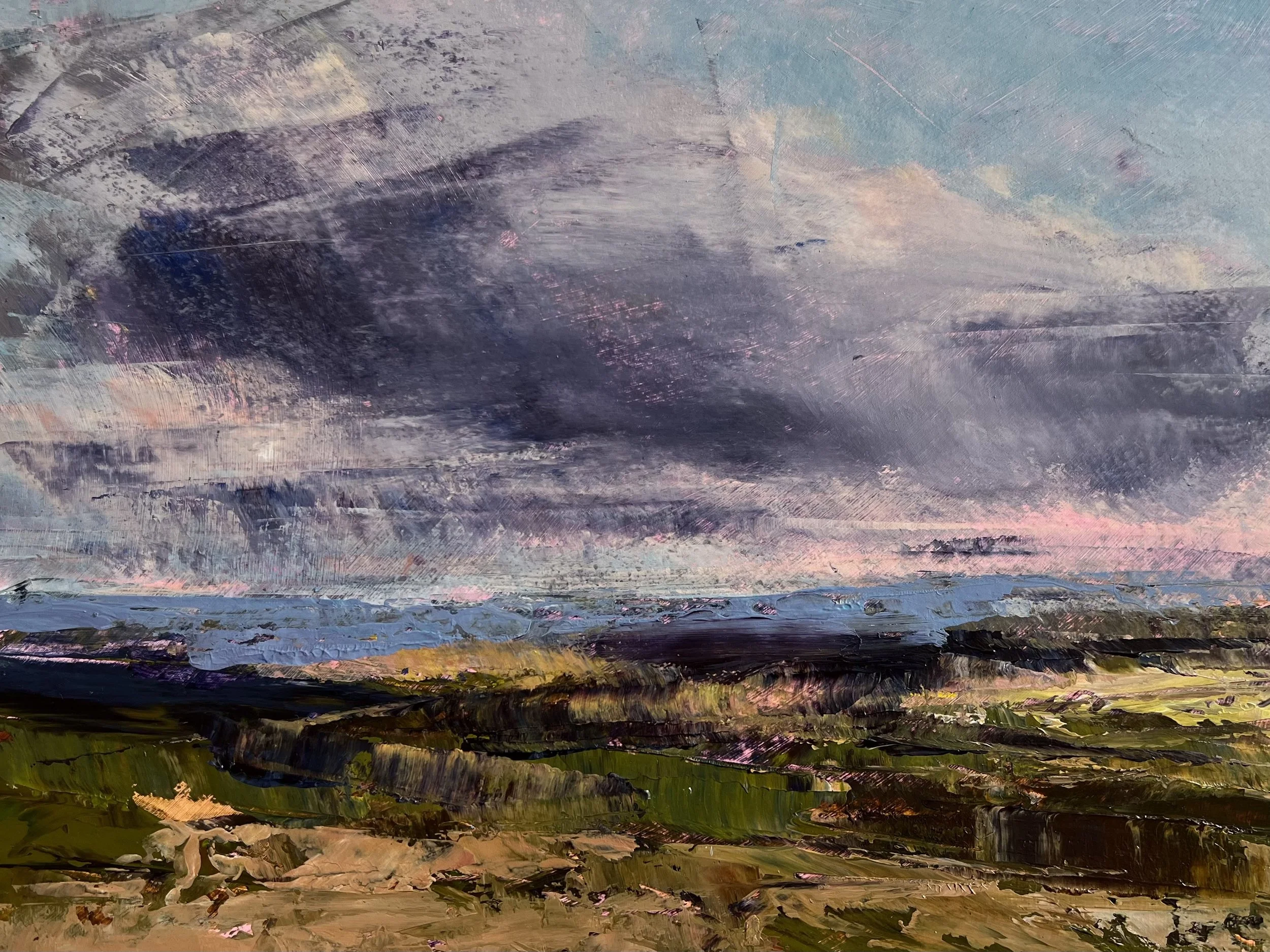 A Break in the Clouds 23x18cm