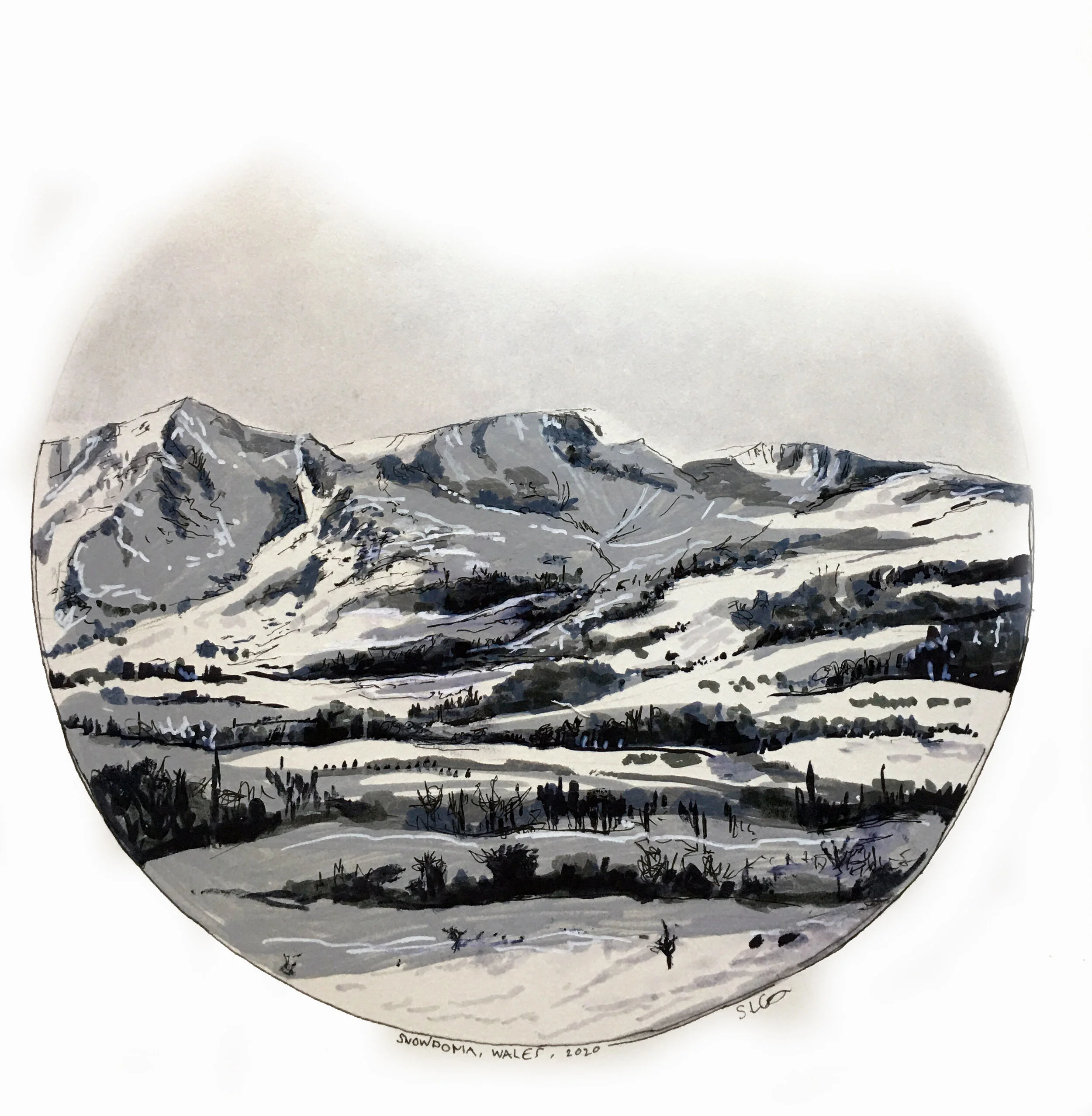 SOLD Day 1, 25 March - SNOWDONIA, WALES #12weeksofnature