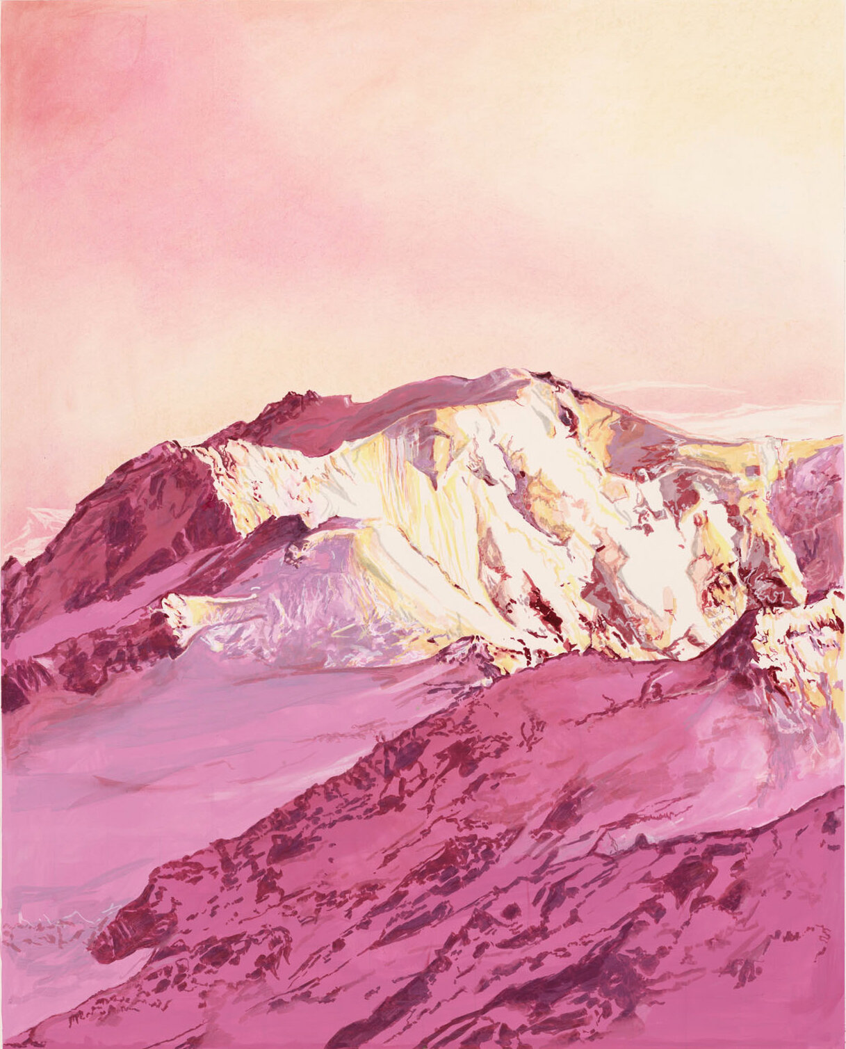 Raspberry Ripple. Ice Cream Mountain Series. Sam Gare. 100x120cm. £1950 crop.jpg